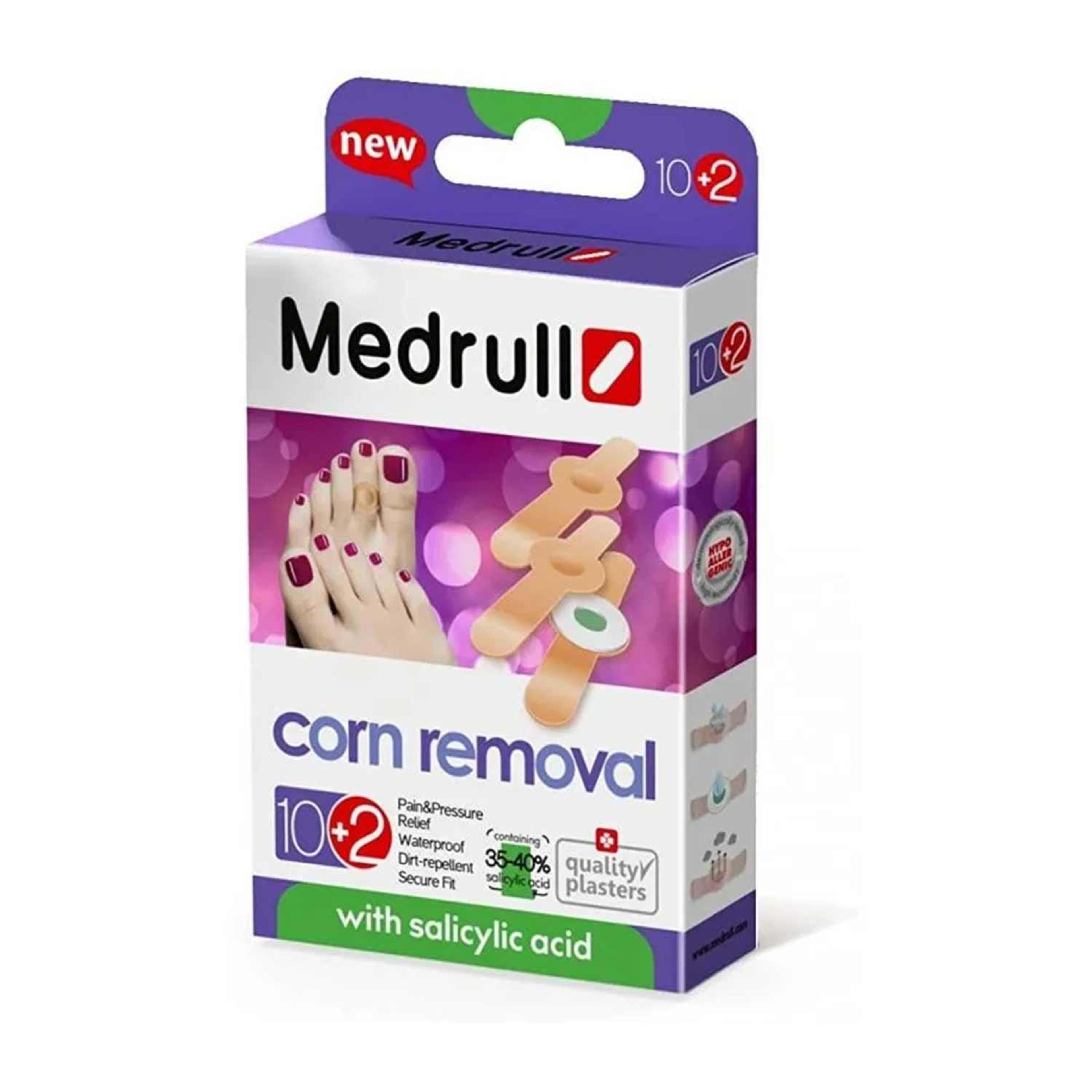 Medrull Corn Removal with Salicylic Acid 12pcs
