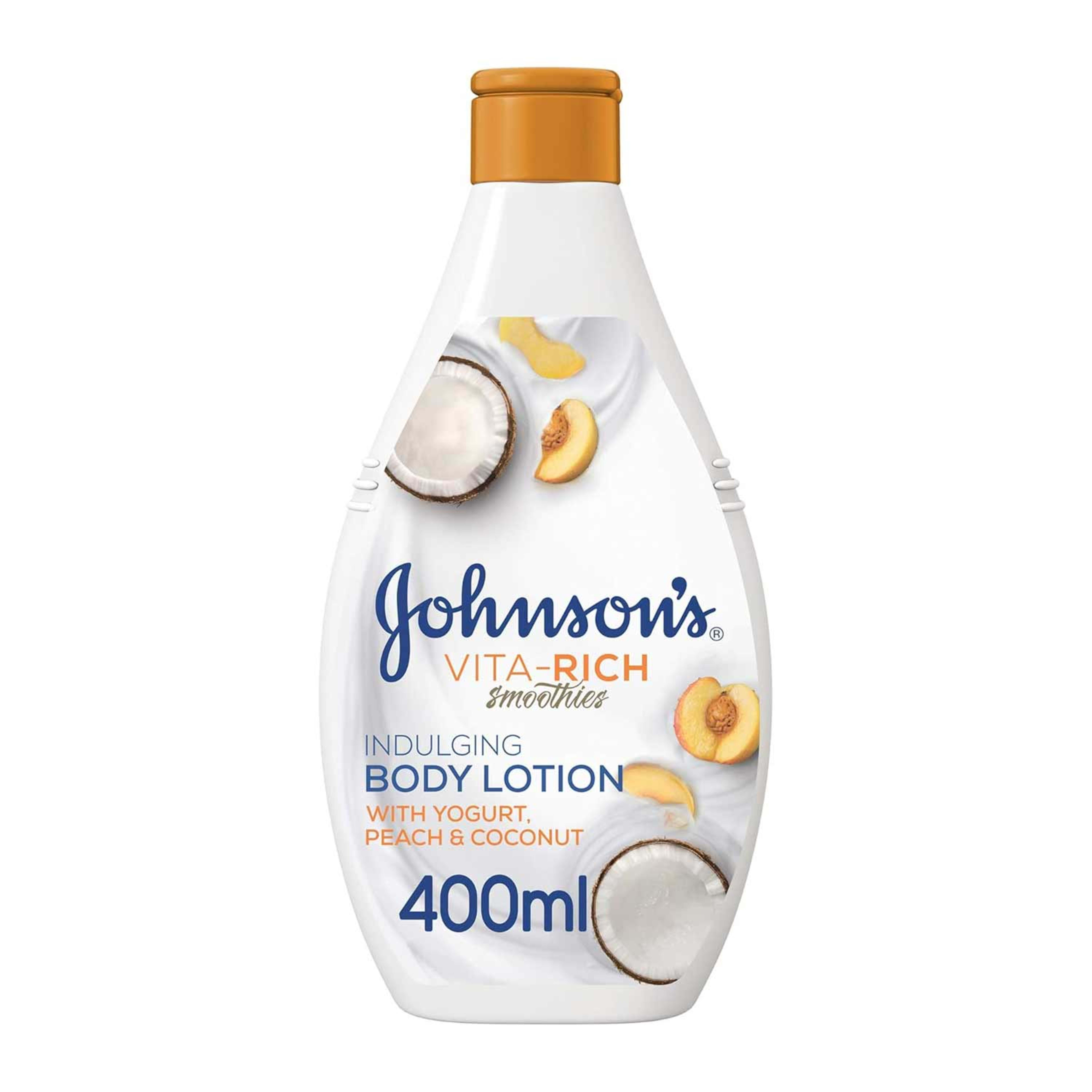 Johnson's Vita-rich with Yogurt Peach & Coconut Body Lotion 400ml