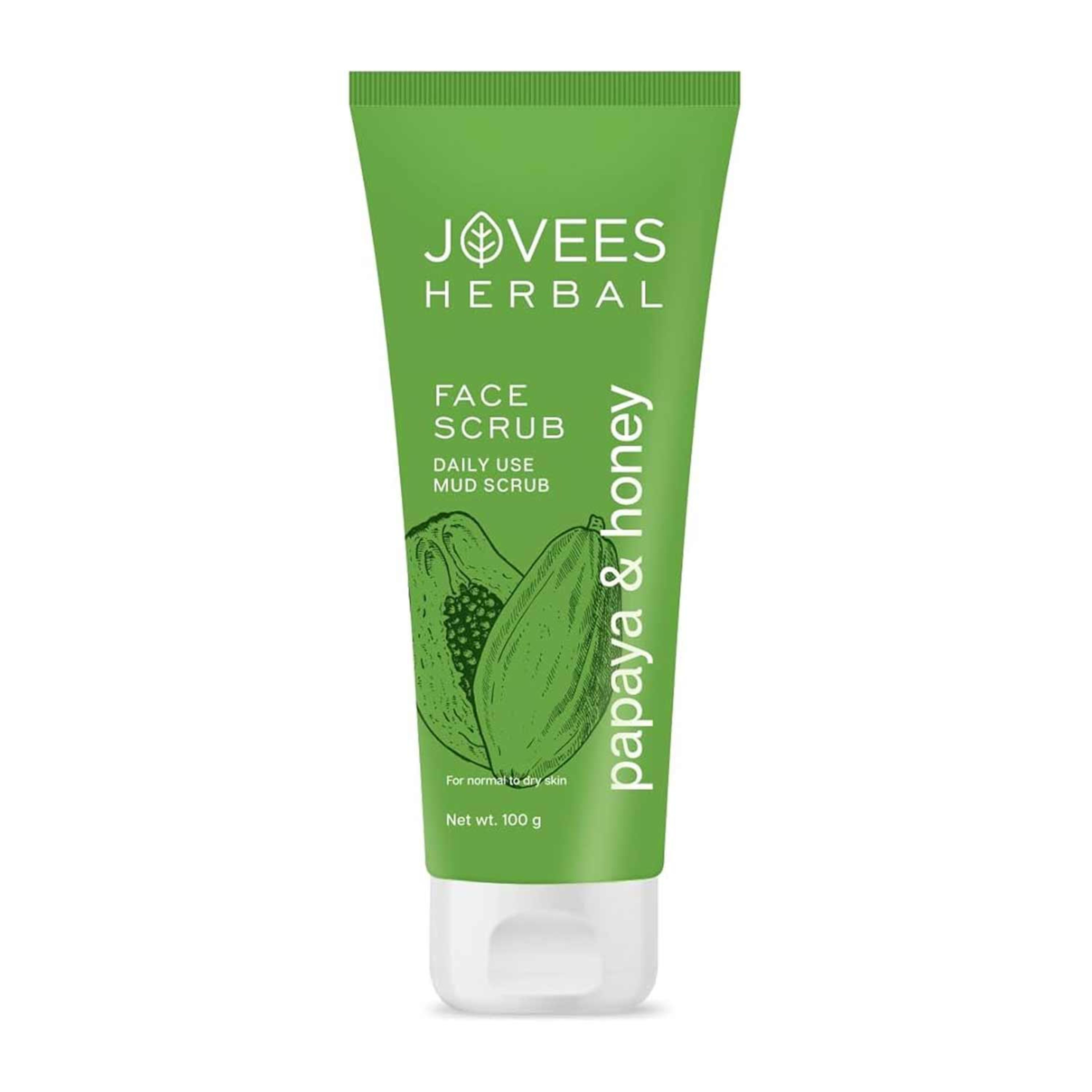 Jovees Papaya and Honey Face Scrub 100gm