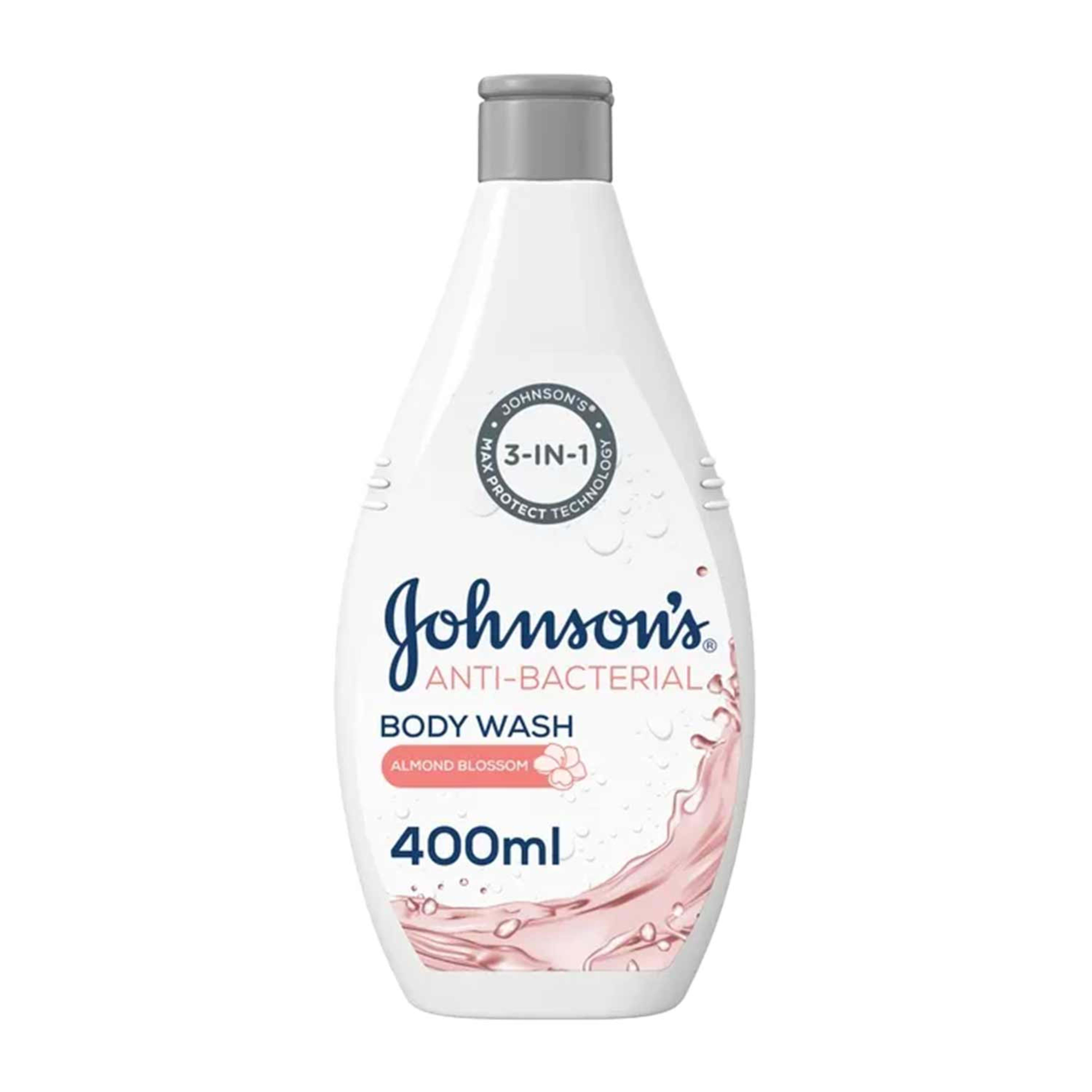 Johnson's Antibacterial Body Wash Almond Blossom 400ml