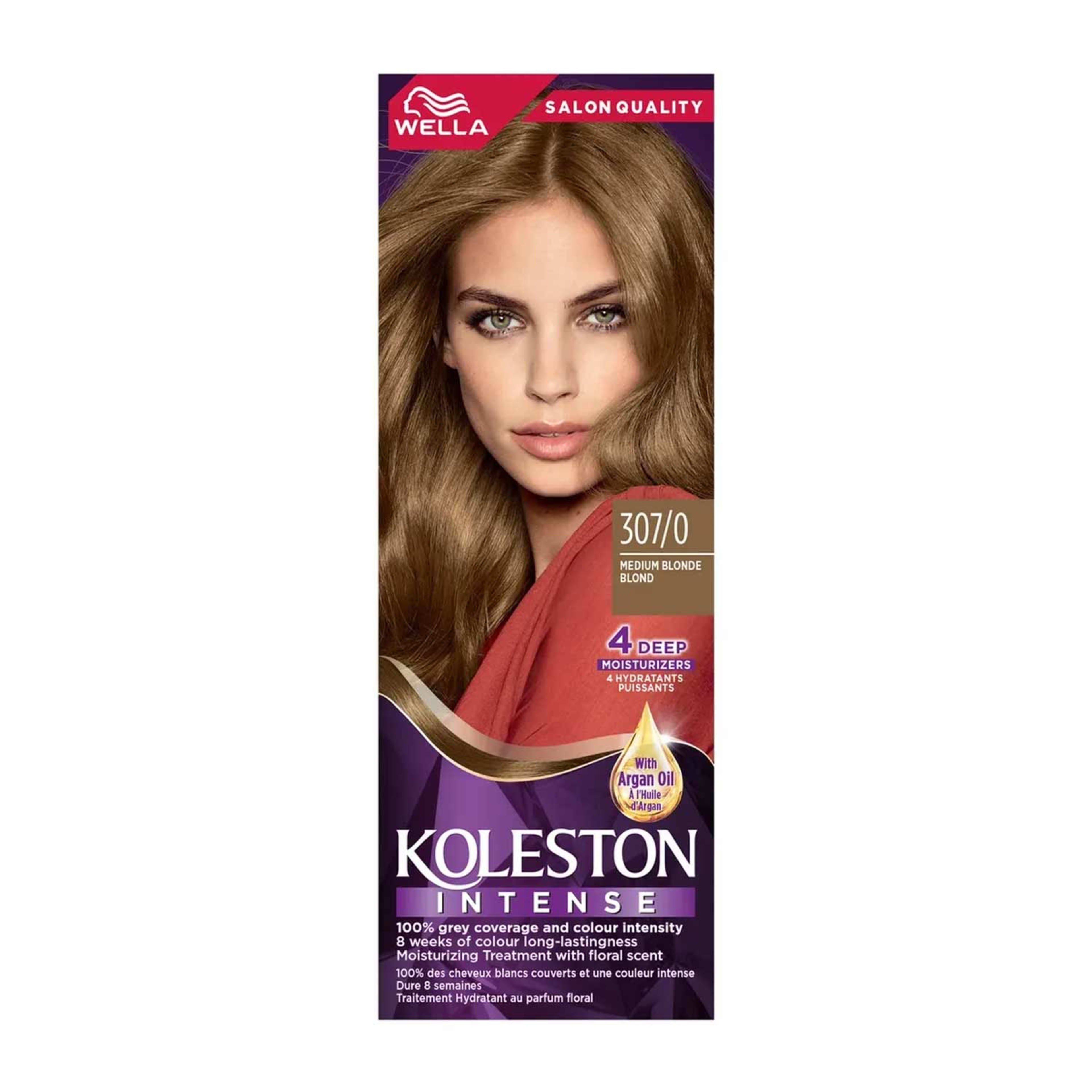 Koleston 307/0 Medium Blonde Hair Color Creme 50ml @ Qr10
