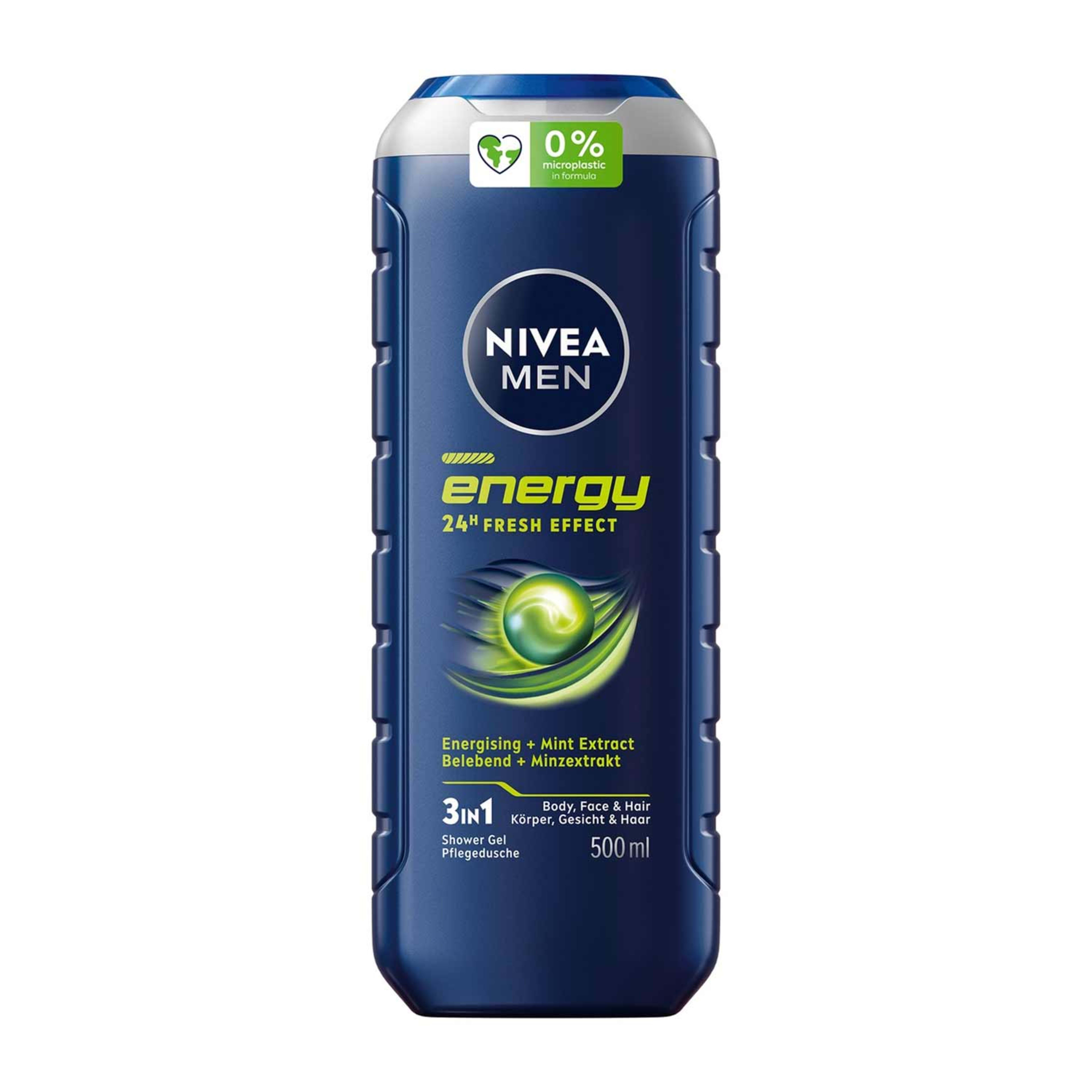 Nivea Men Energy 3in1 Shower Gel 500ml