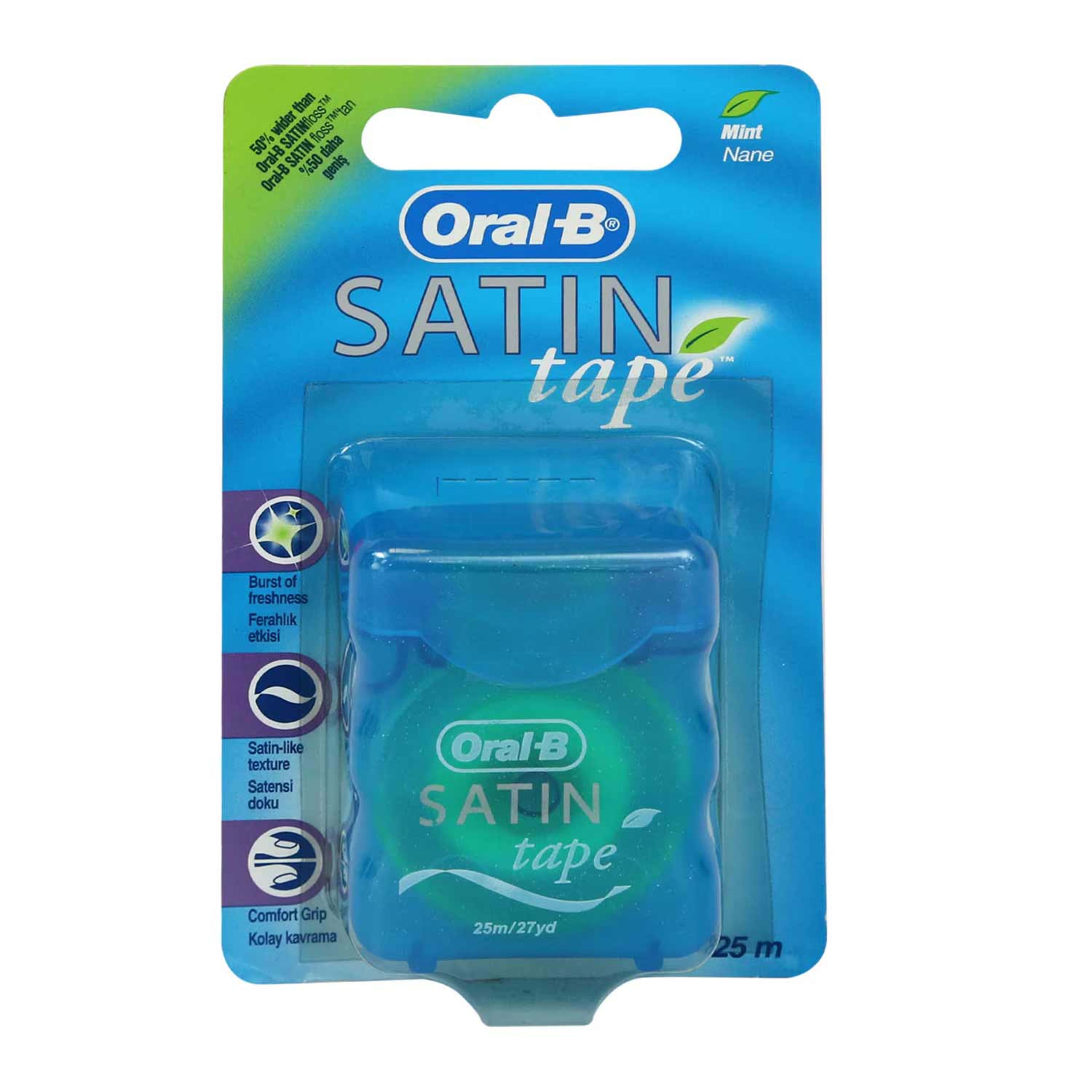 Oral-b Satin Tape Mint 25m #a0488