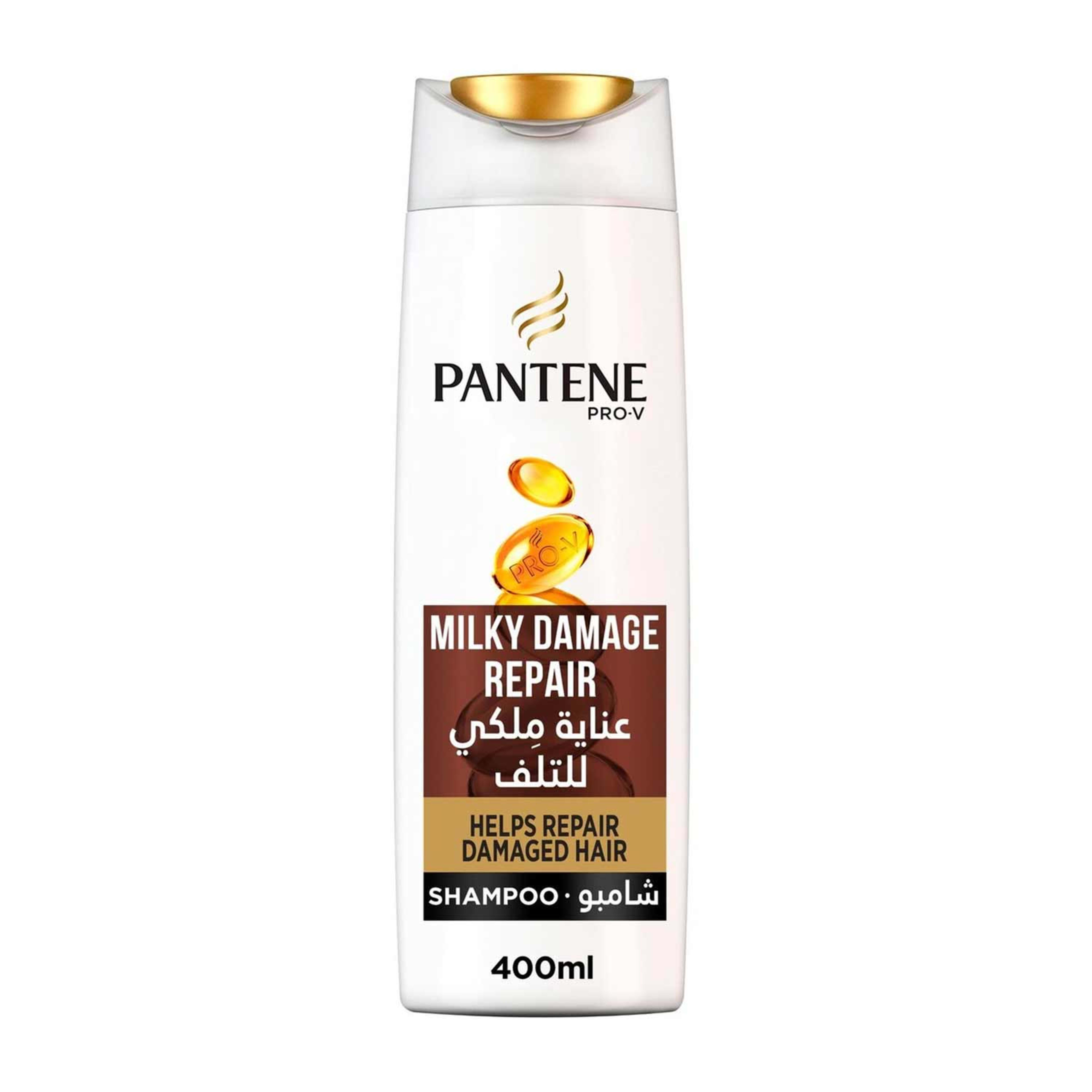Pantene Pro-v Milky Damage Repair Shampoo 400ml #pe782