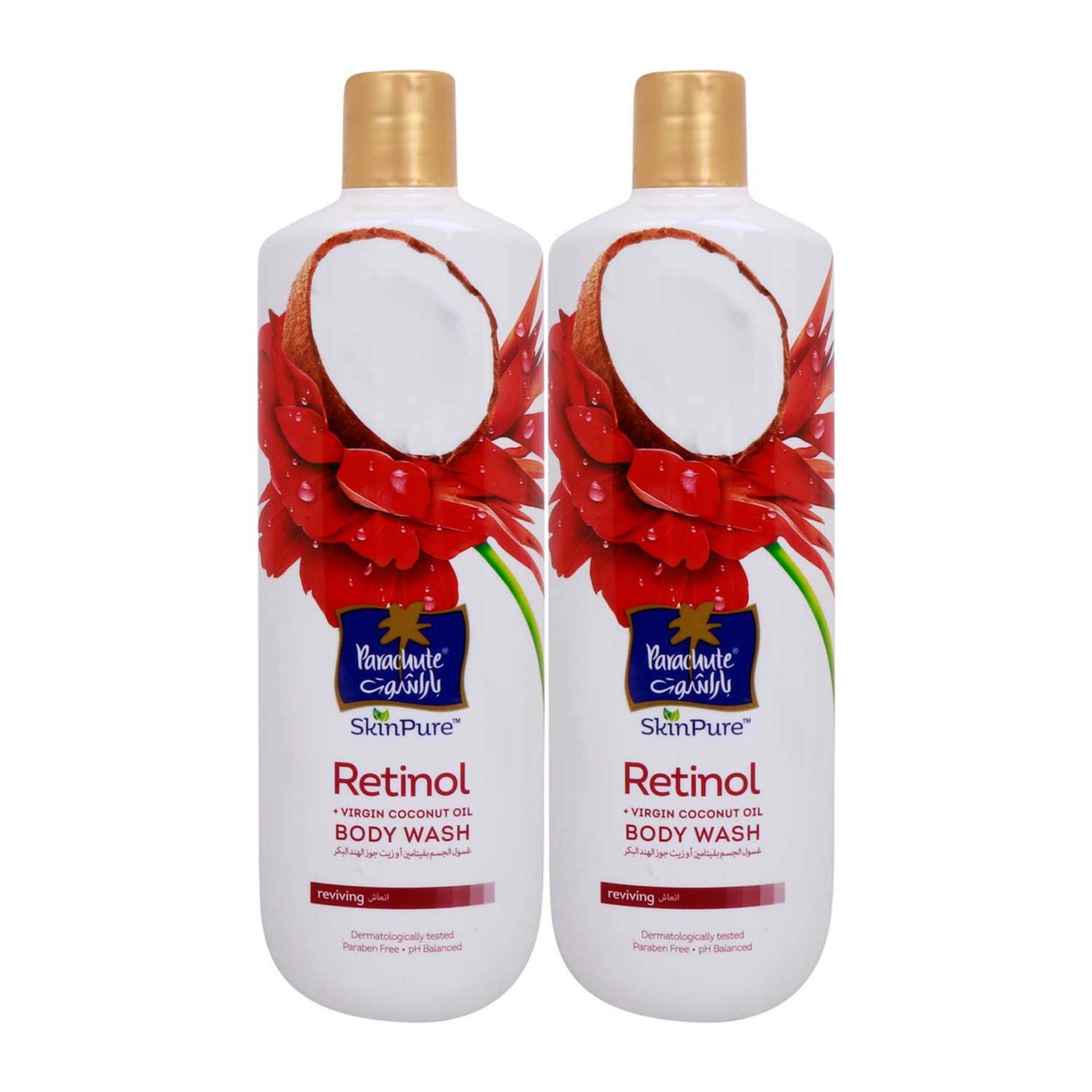 Parachute Skinpure Retinol Reviving Body Wash 2x400ml
