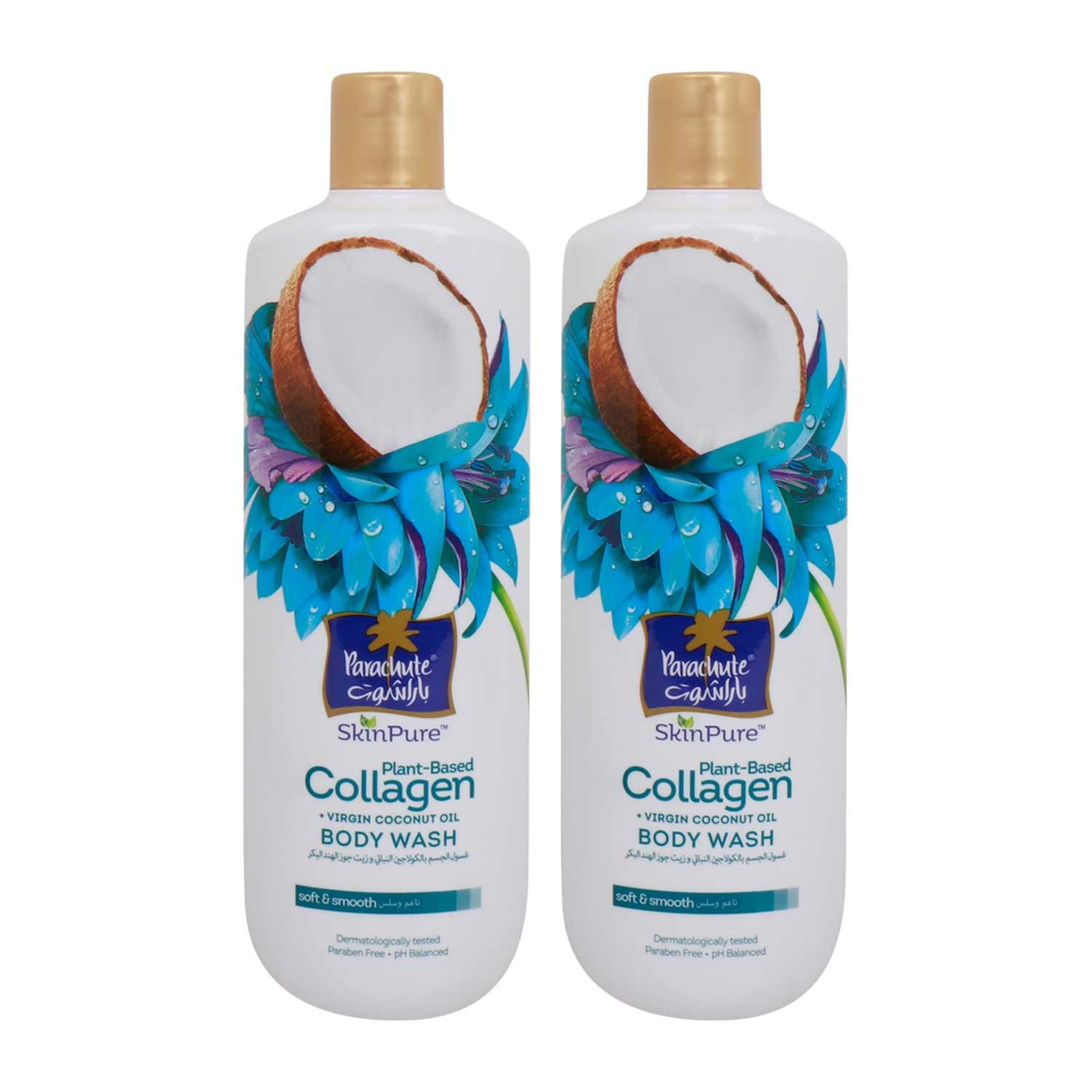 Parachute Skinpure Collagen Soft & Smooth Body Wash 2x400ml