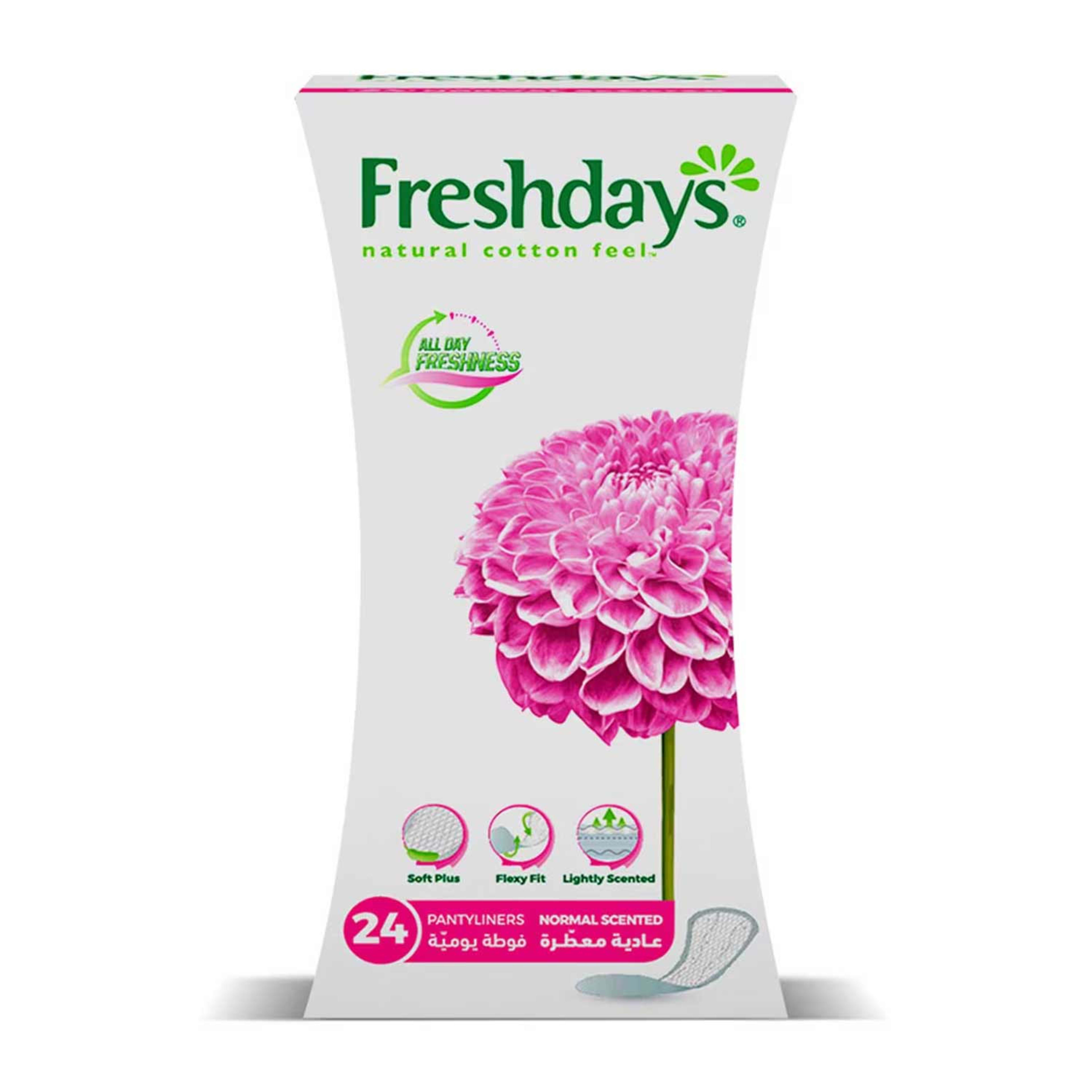 Sanita Private Freshdays Pantyliners Normal Scented 24pcs