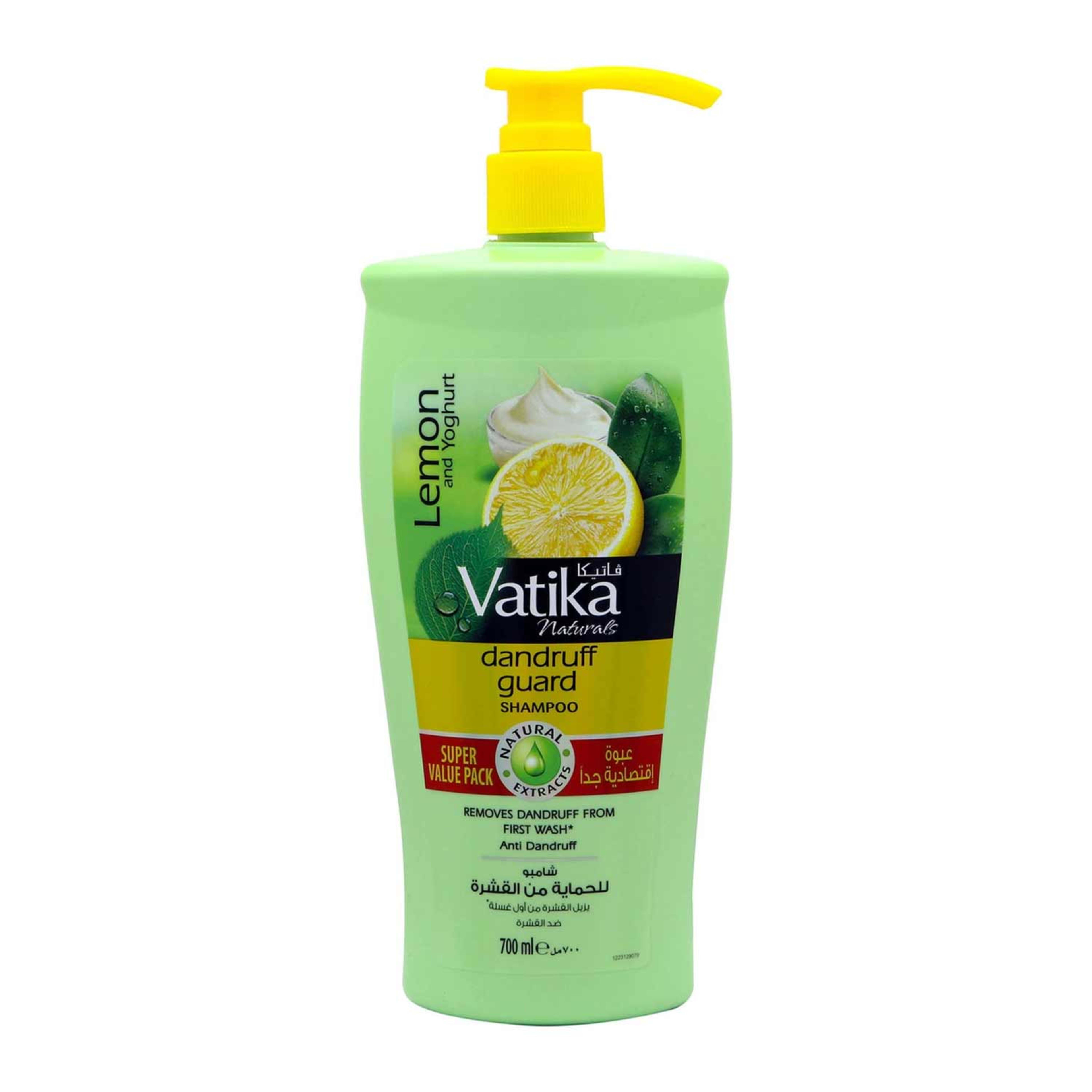 Vatika Dandruff Guard Lemon & Yoghurt Shampoo Value Pack 700ml