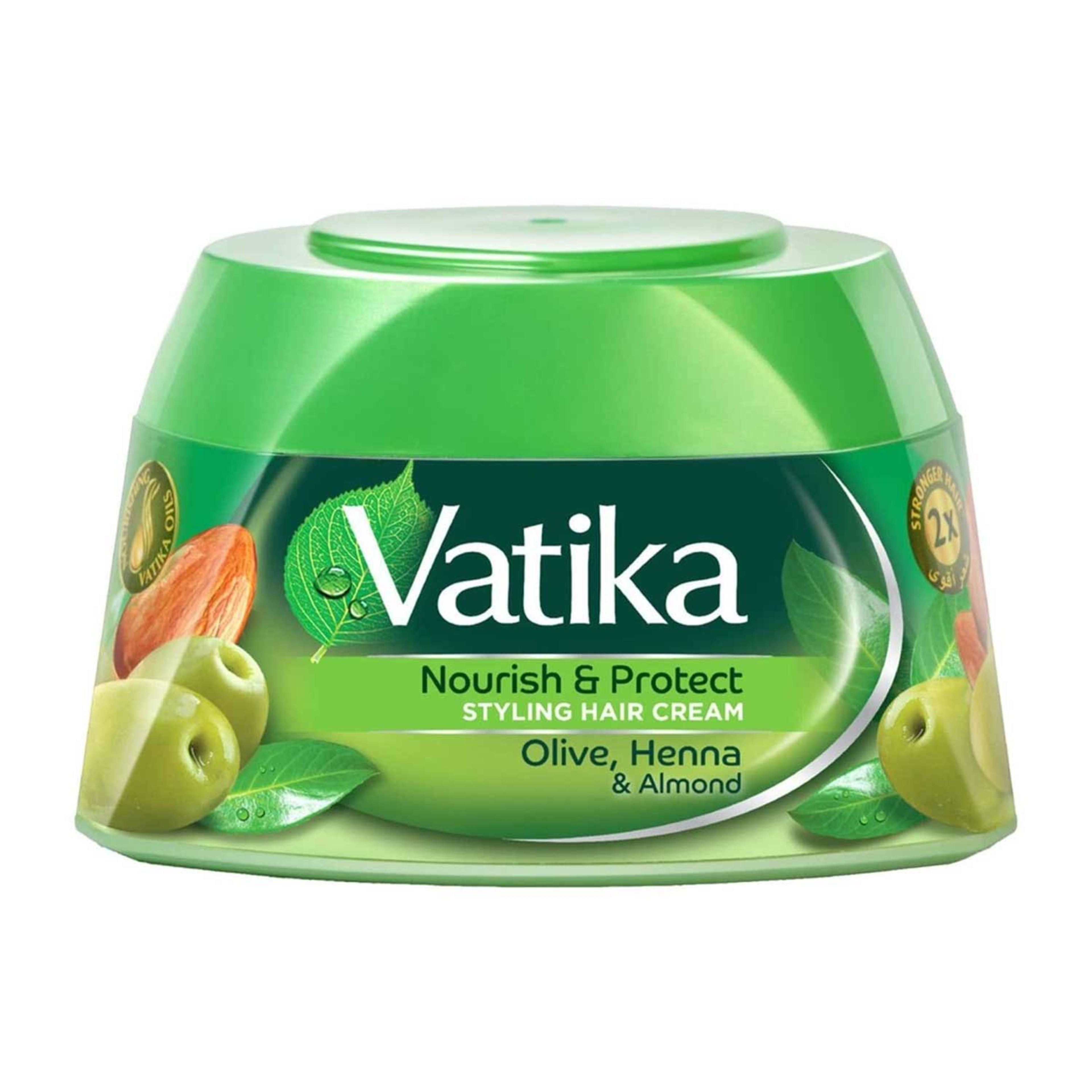 Vatika Nourish & Protect Olive Henna & Almond Styling Hair Cream 140ml