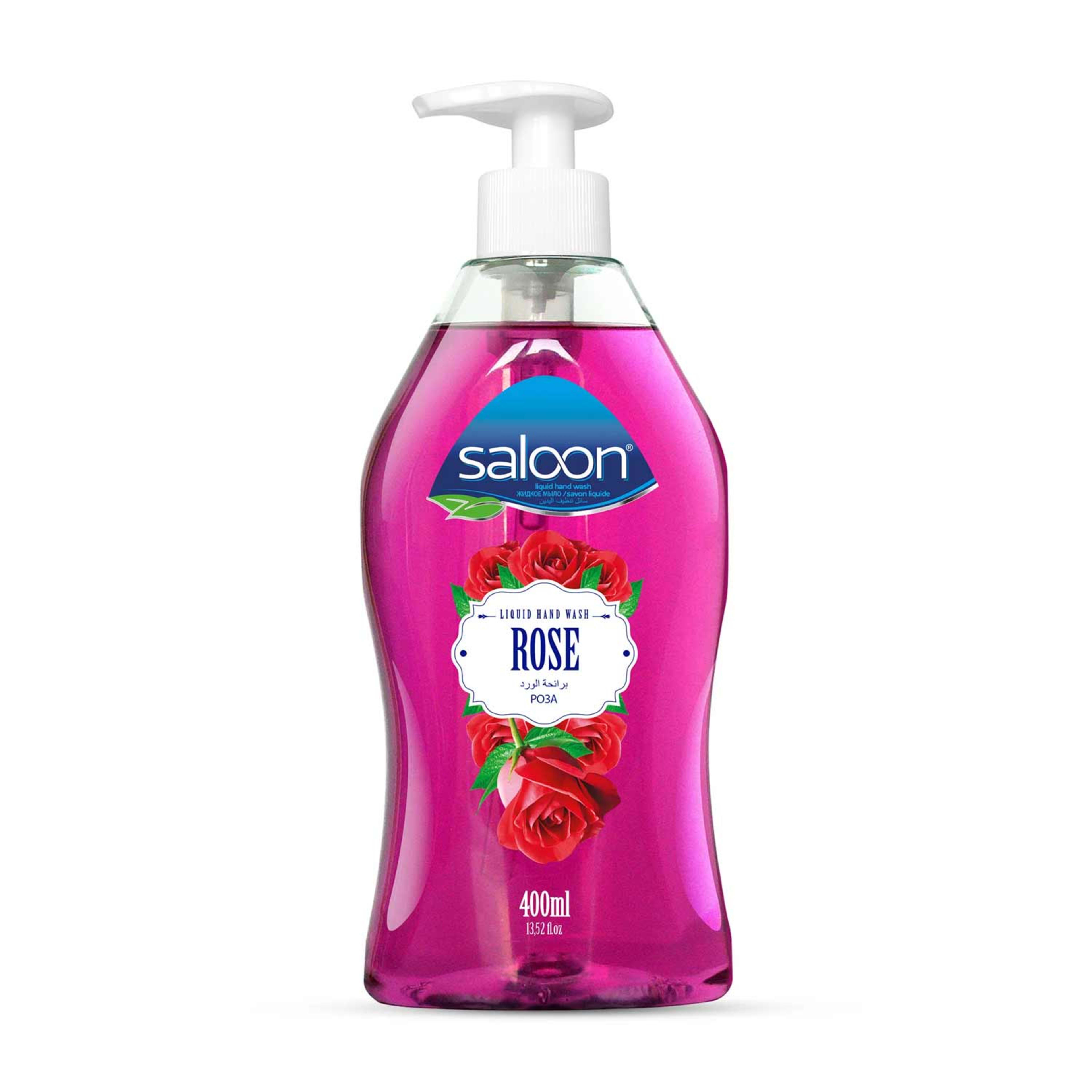Saloon Liquid Hand Wash Rose 400ml