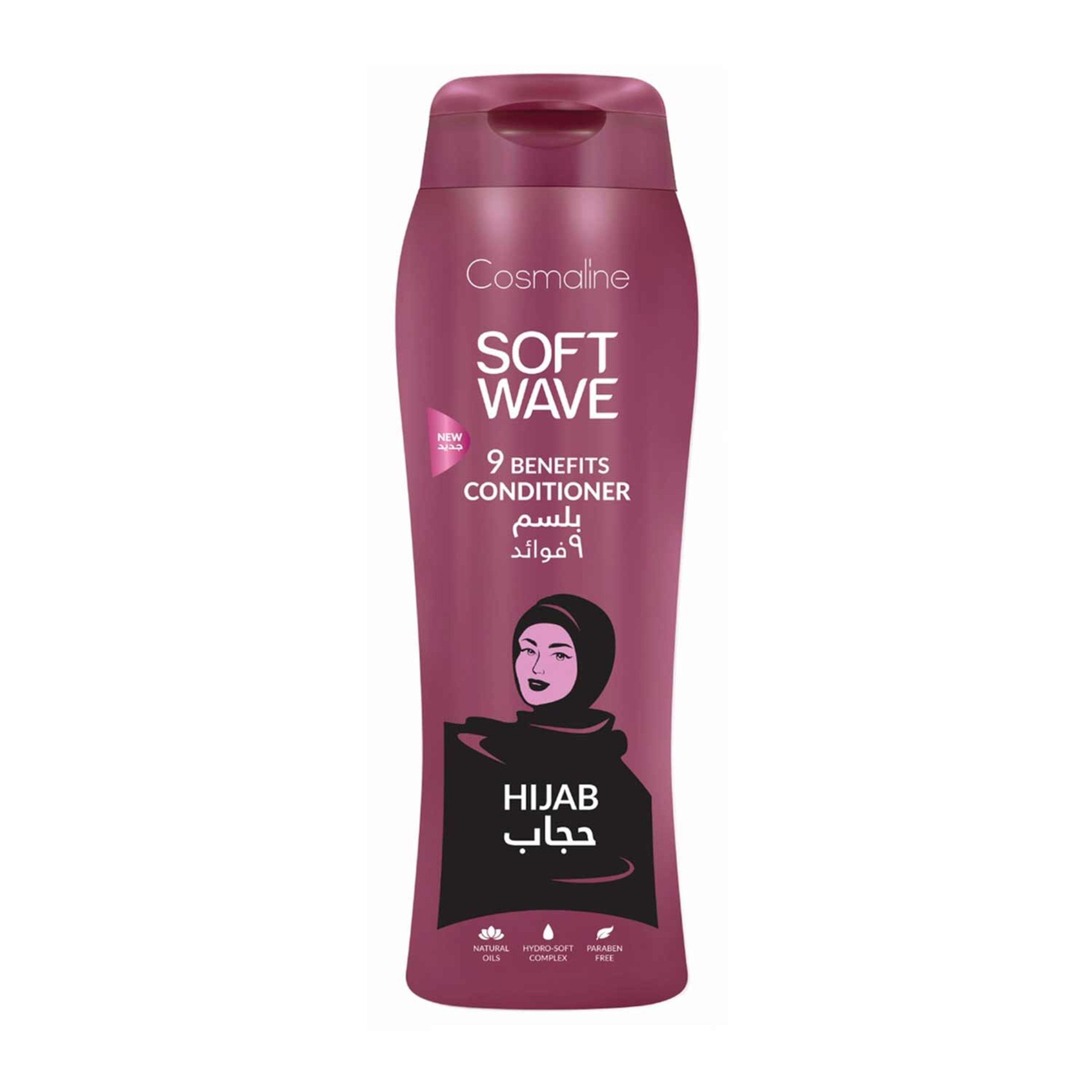 Soft Wave Hijab Conditioner Macadamia & Olive Oil 400ml