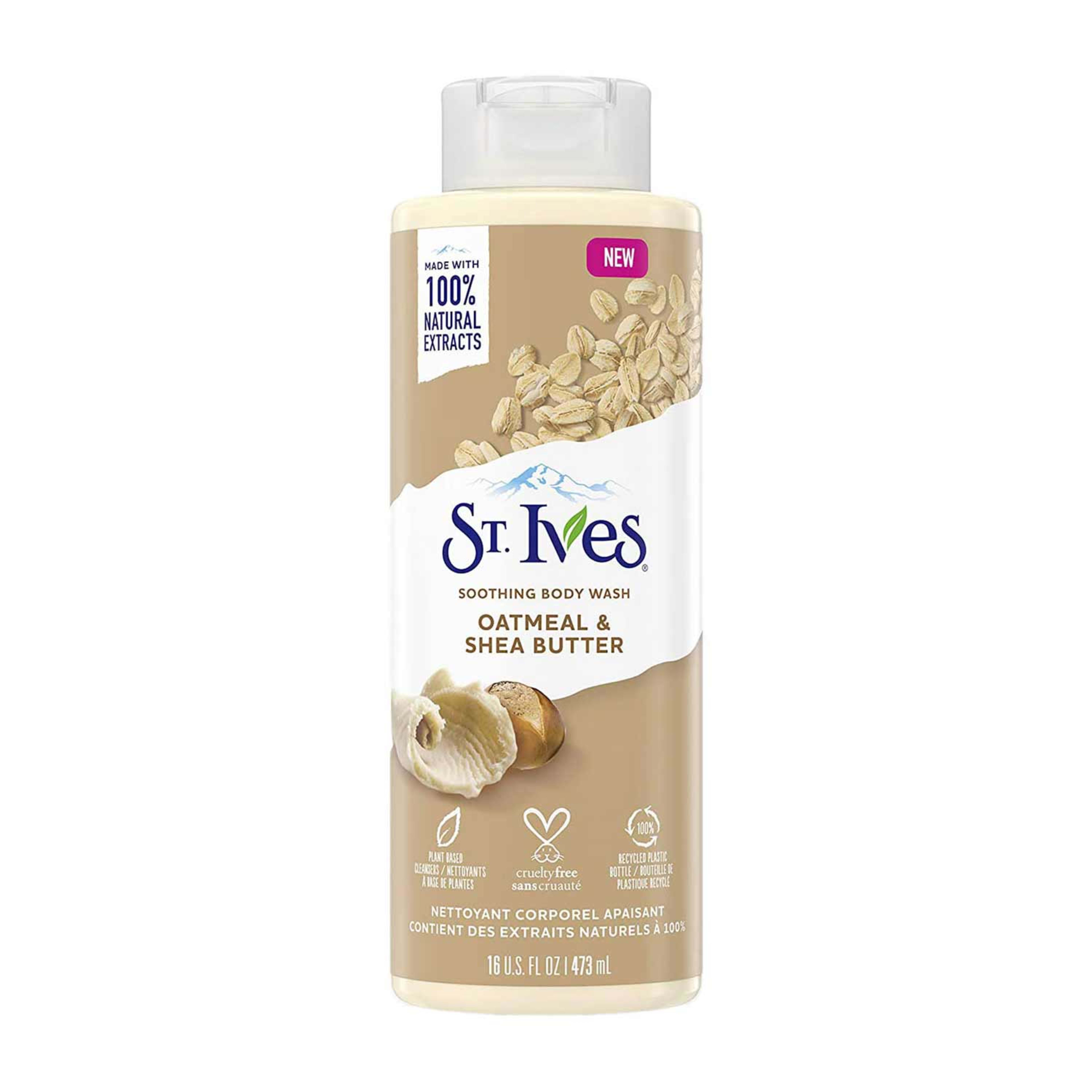 St. Ives Soothing Body Wash Oatmeal & Shea Butter 473ml