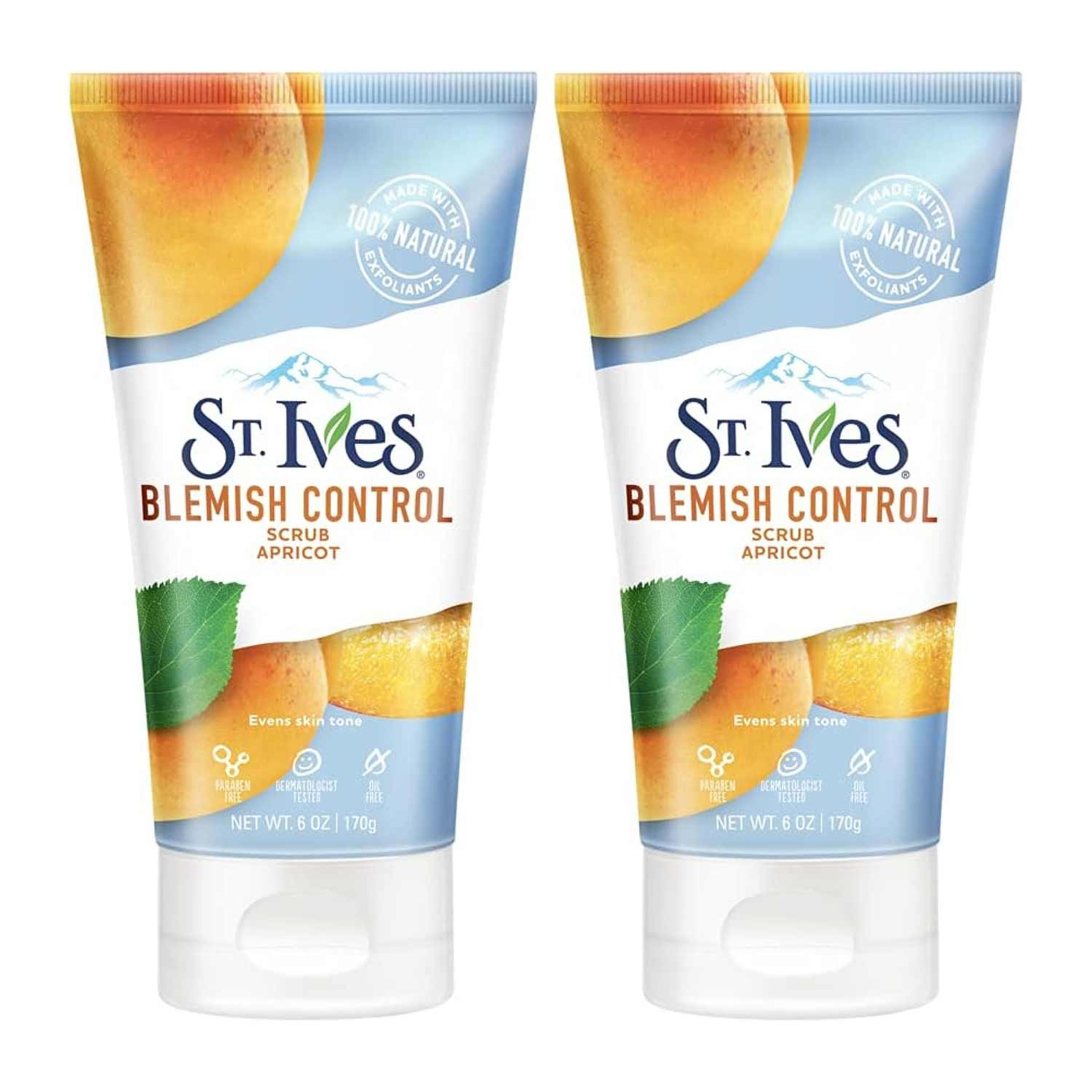 St. Ives Blemish Control Apricot Scrub 2x170gm