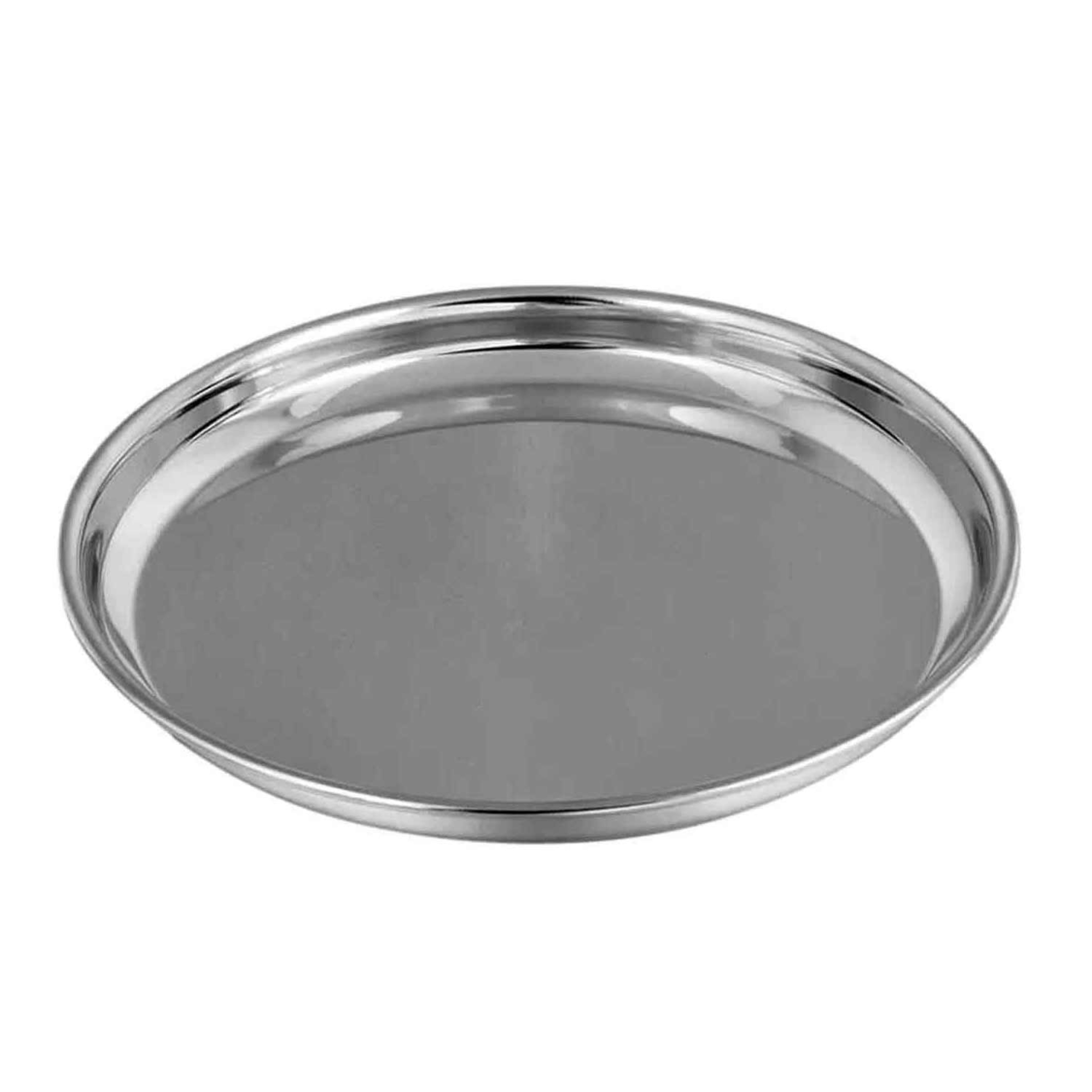 Al Rahal Stainless Steel Round Tray 65cm