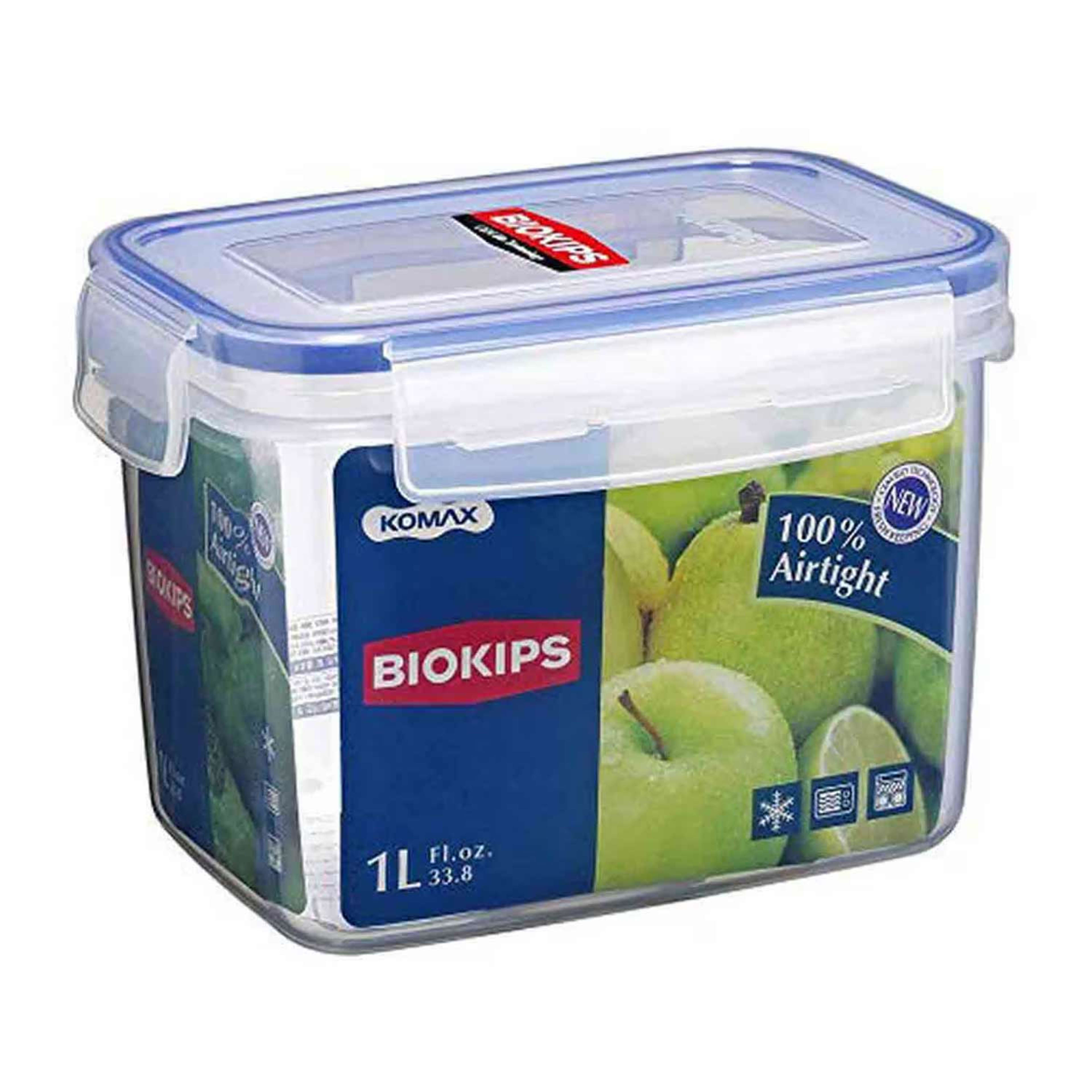 Biokips Anti Bacterial Storage Container #r21 1ltr