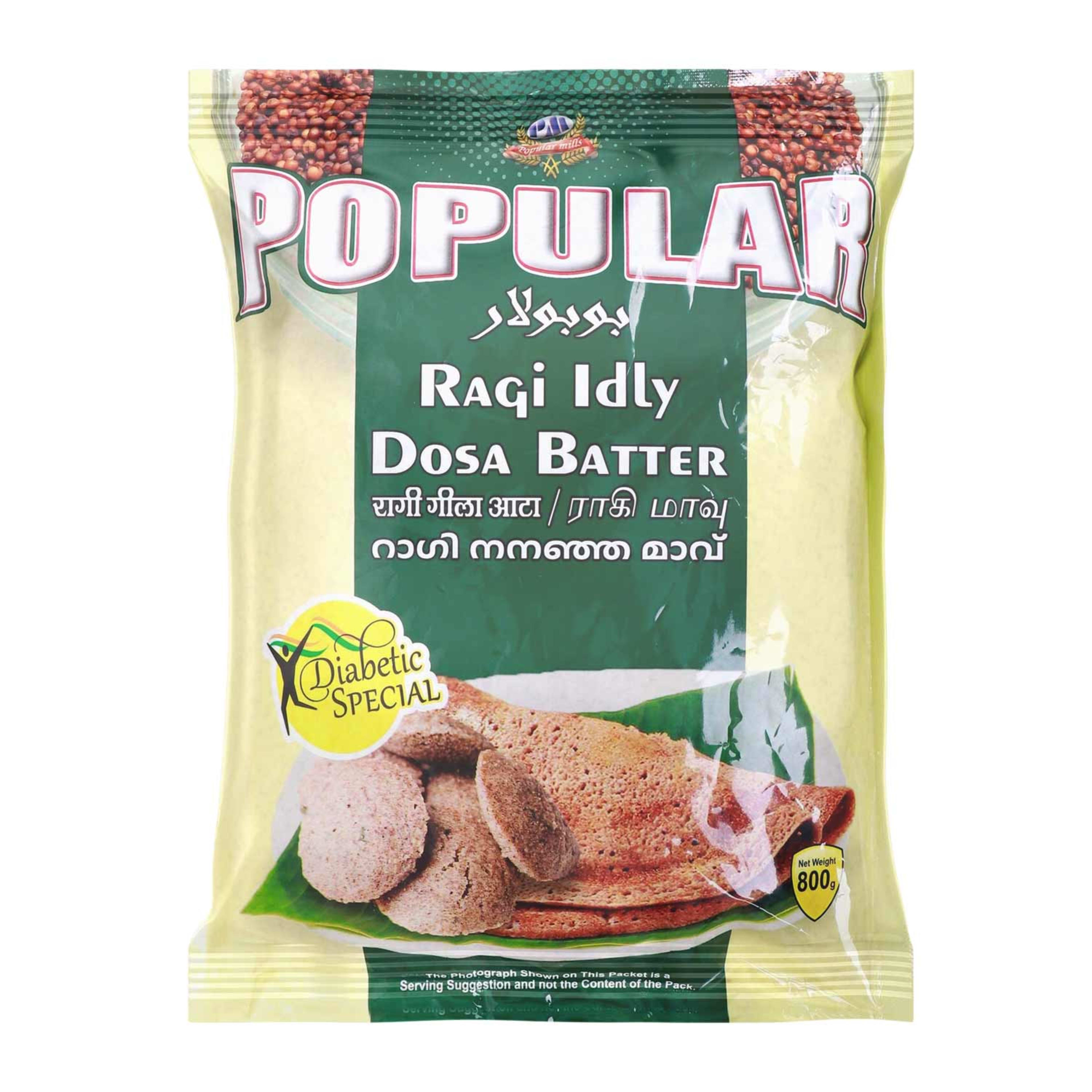 Popular Ragi Idly/dosa Batter 800gm