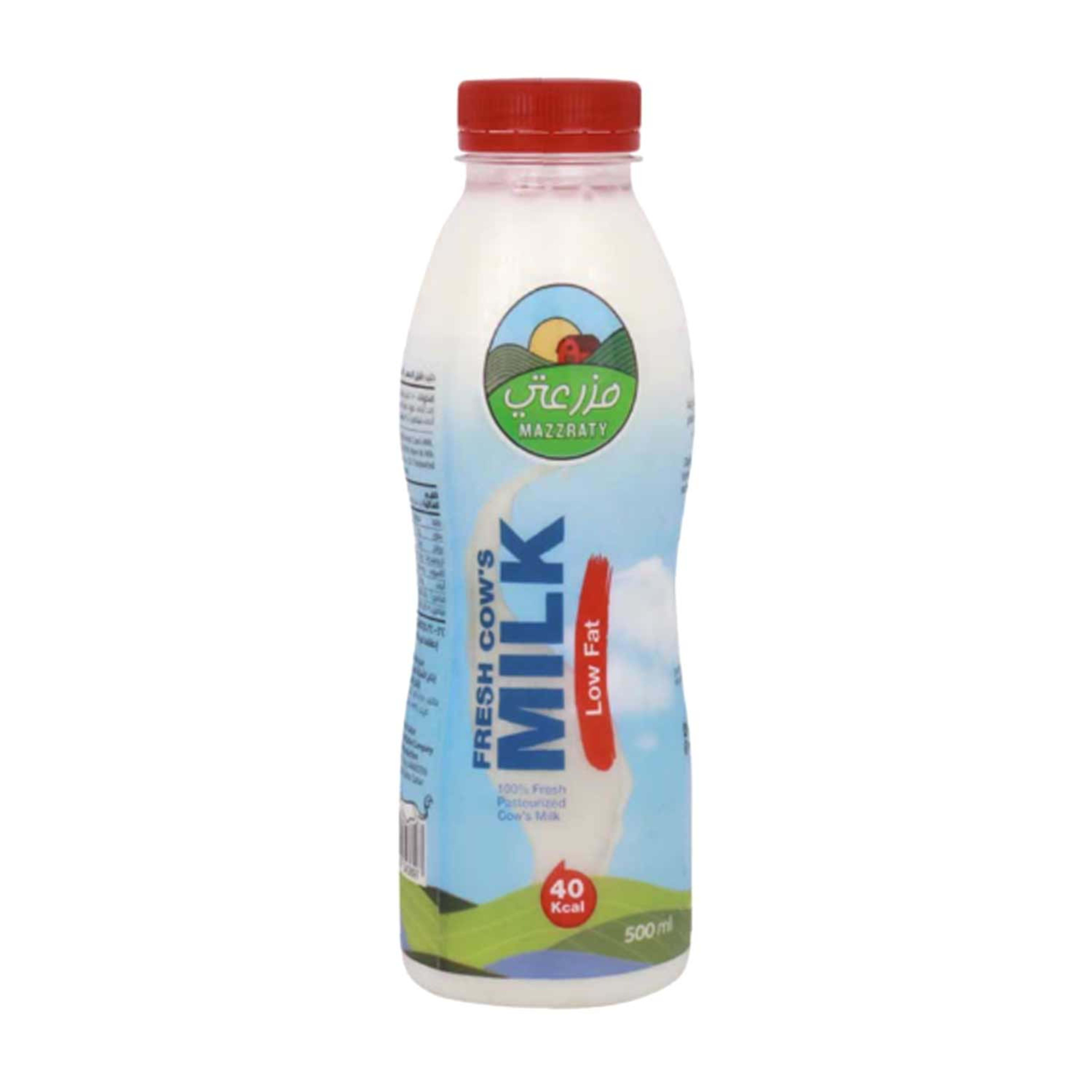 Mazzraty Fresh Milk Low Fat 500ml