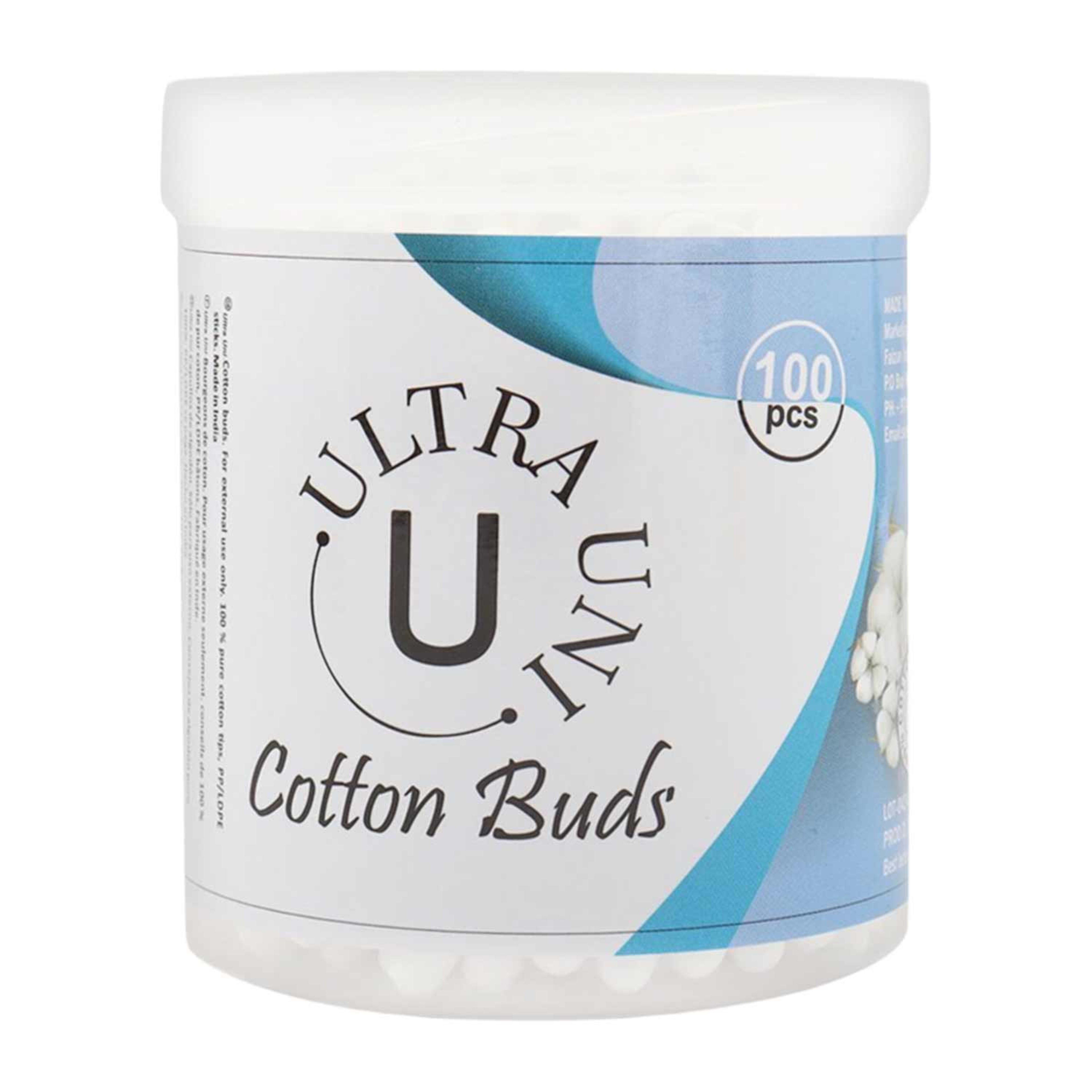 Ultra Uni Cotton Buds 100pcs