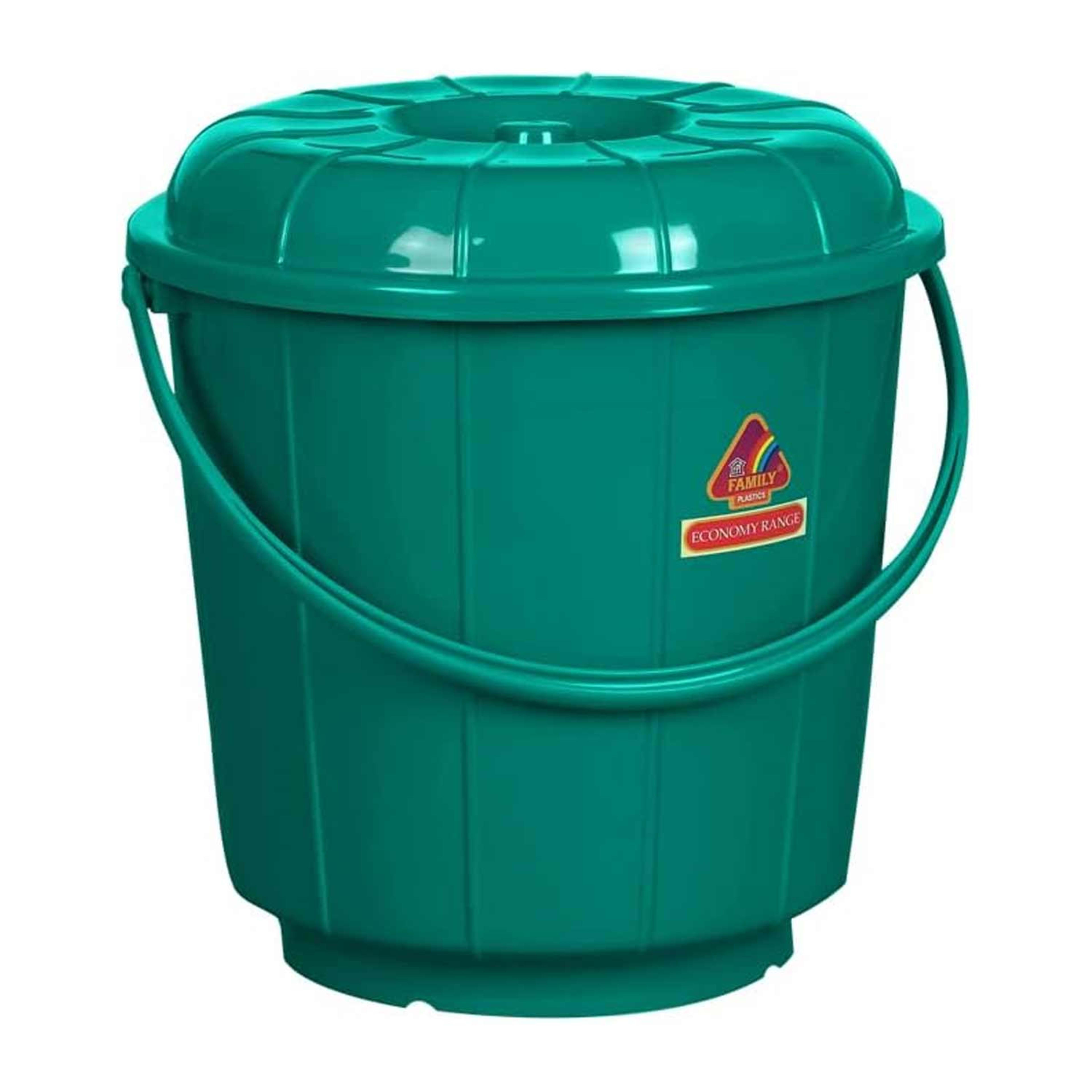 Family Plastic Bucket Economy #525