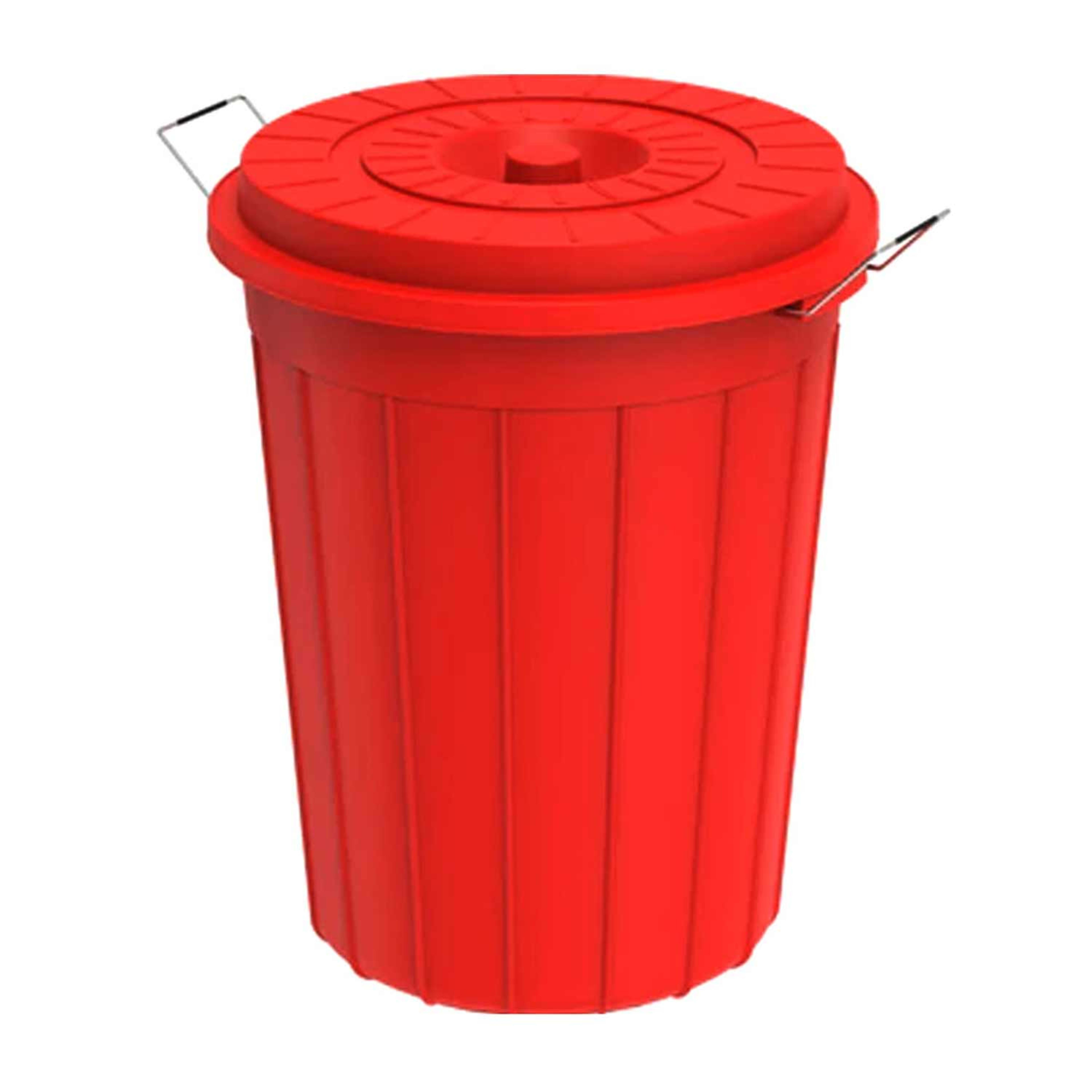 Home Needs Plastic Drum W/lid 70l #d70 - image 2