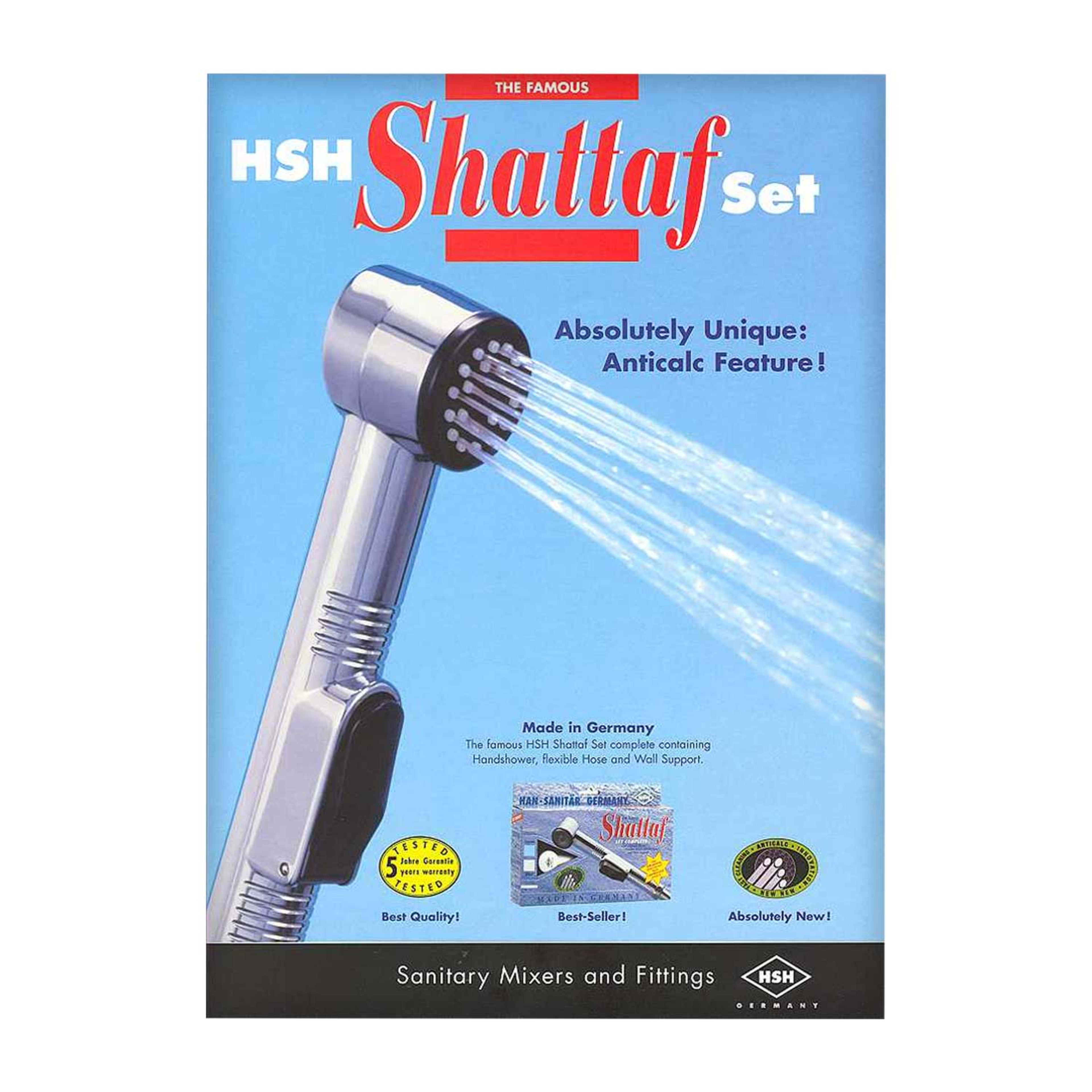 Hsh the Famous Shattaf Complete Shower Set