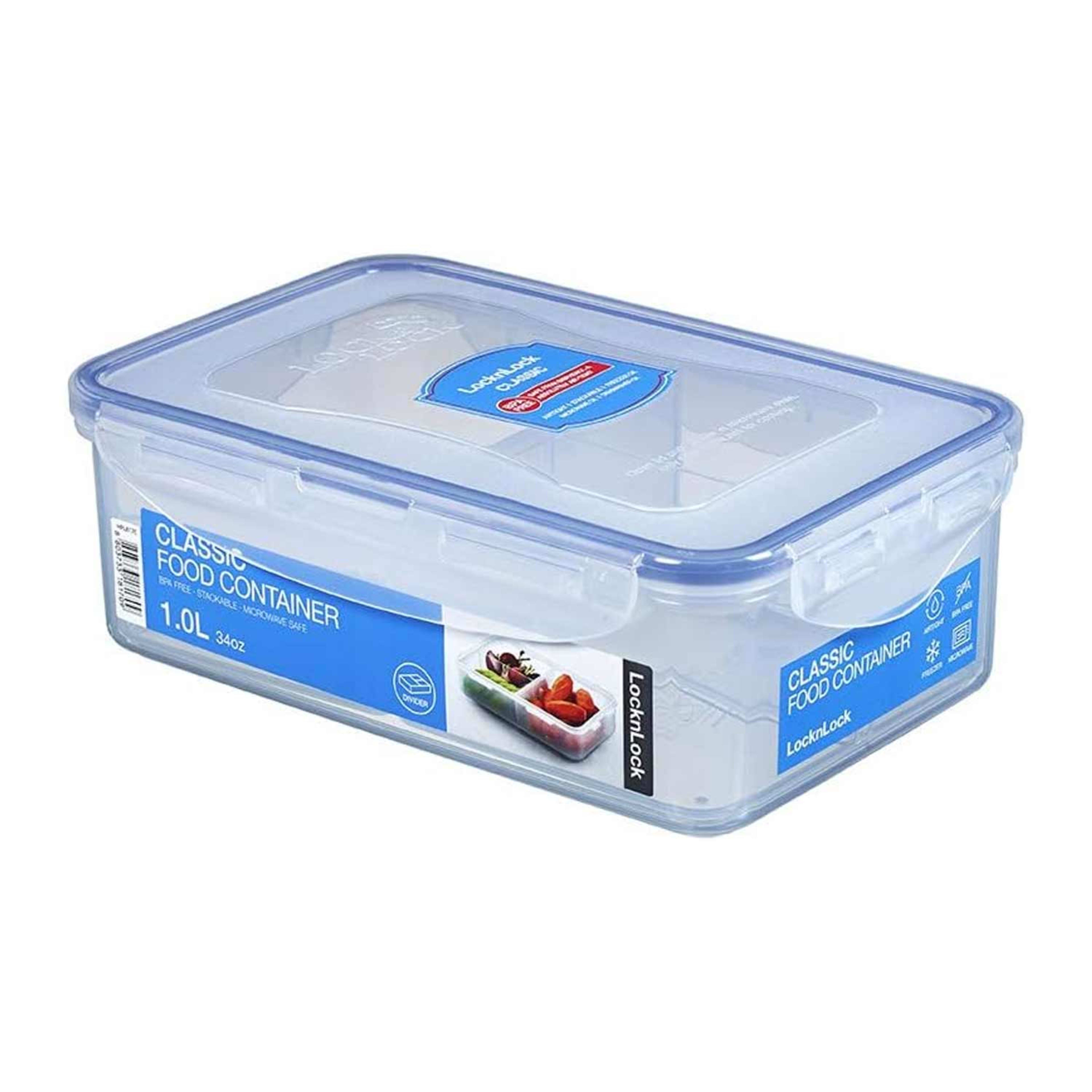 Locknlock Stackable Airtight Container 1l #hpl817c