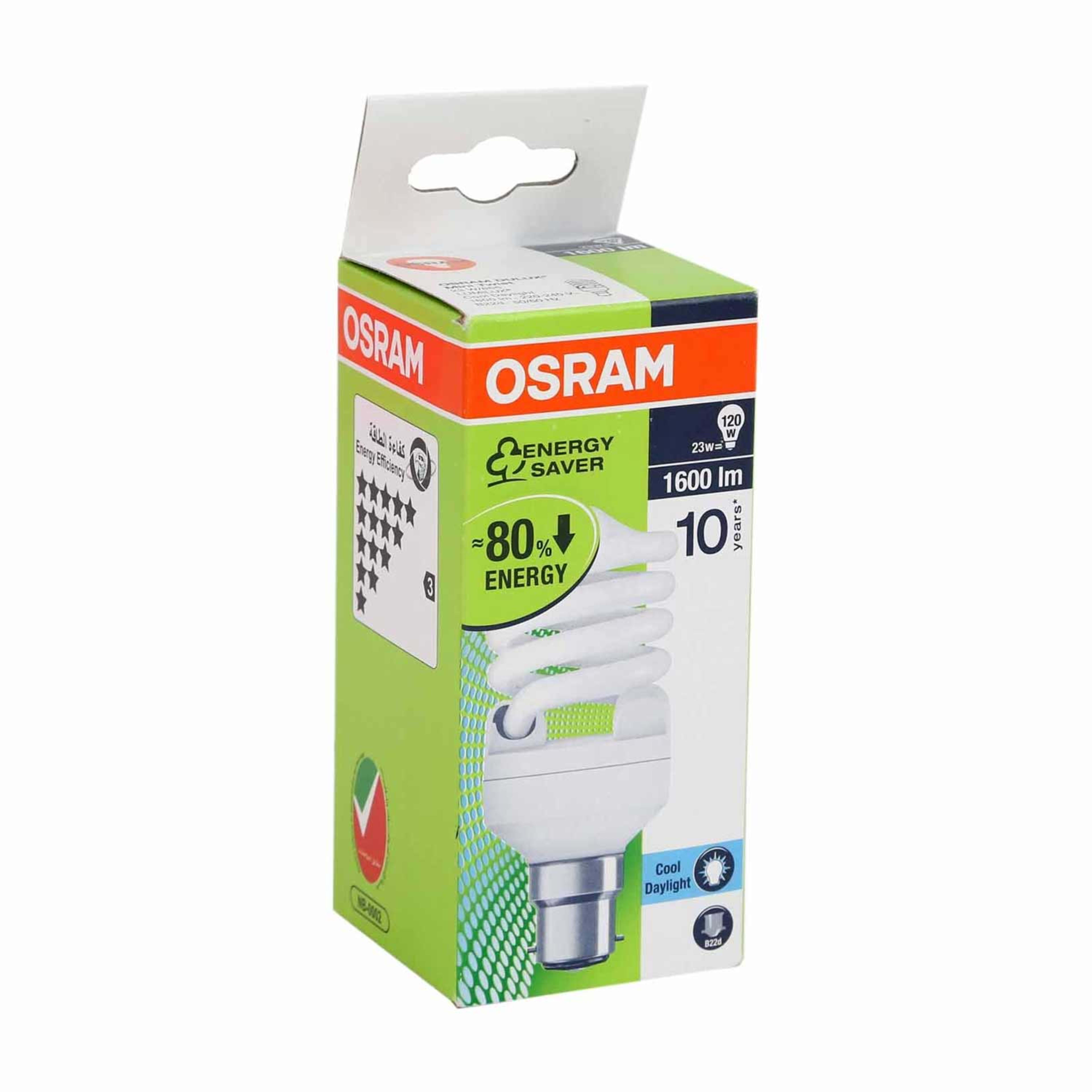 Osram Mini Twist Bulb 23w B22