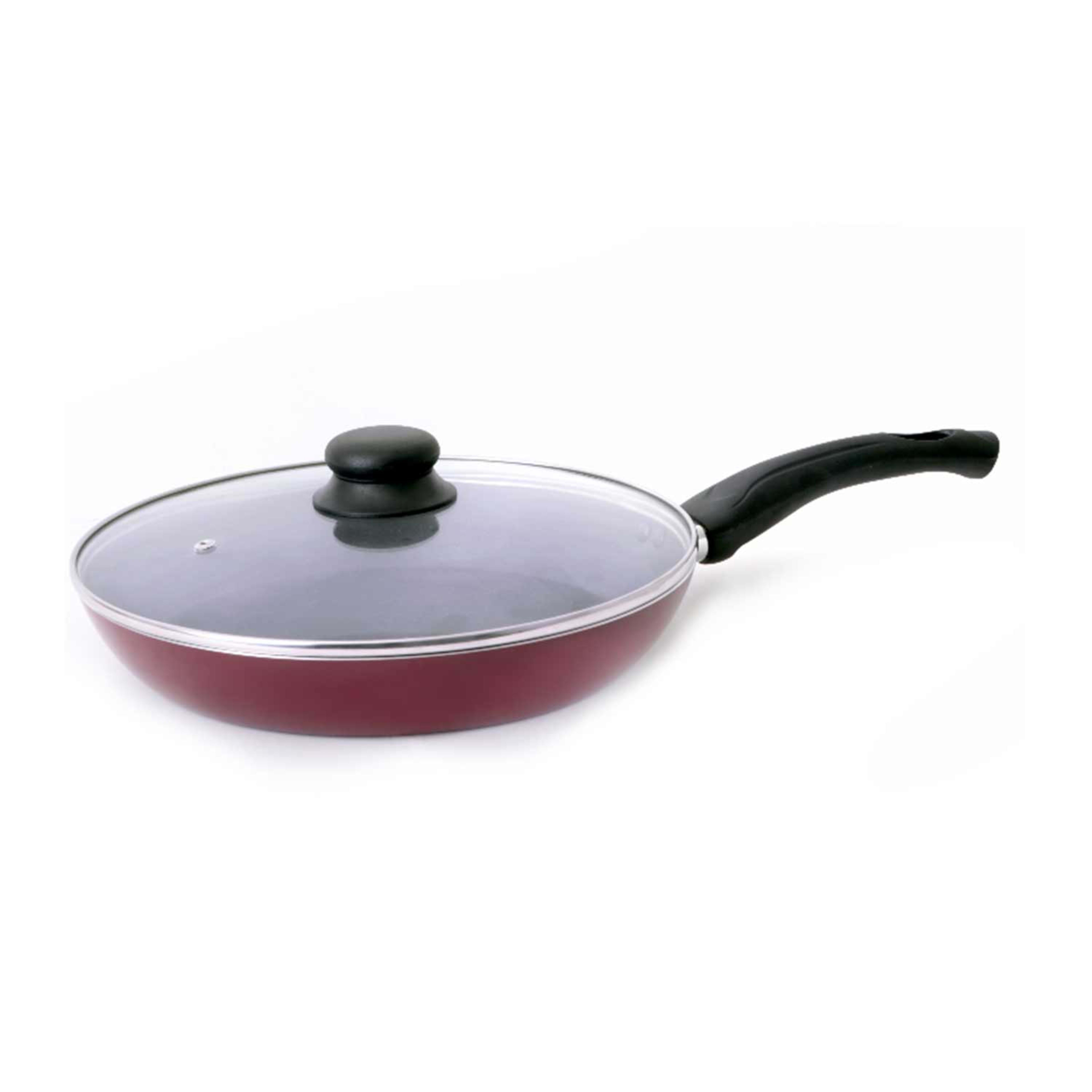 Royalford Non Stick Fry Pan with Lid 26cm Rf2952
