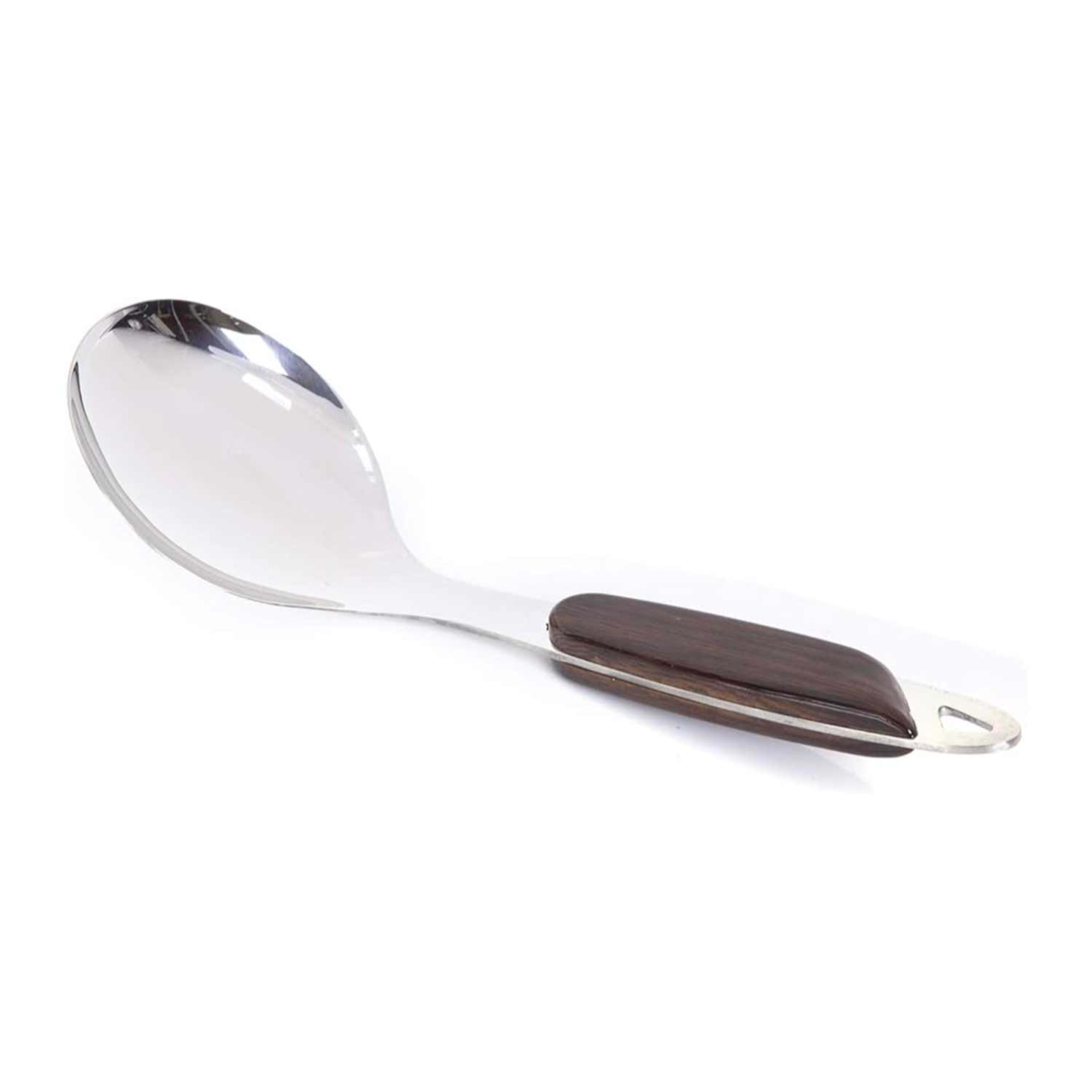 Royalford Kitchen Tools Brown Series S/s Rice Spoon #rf2060