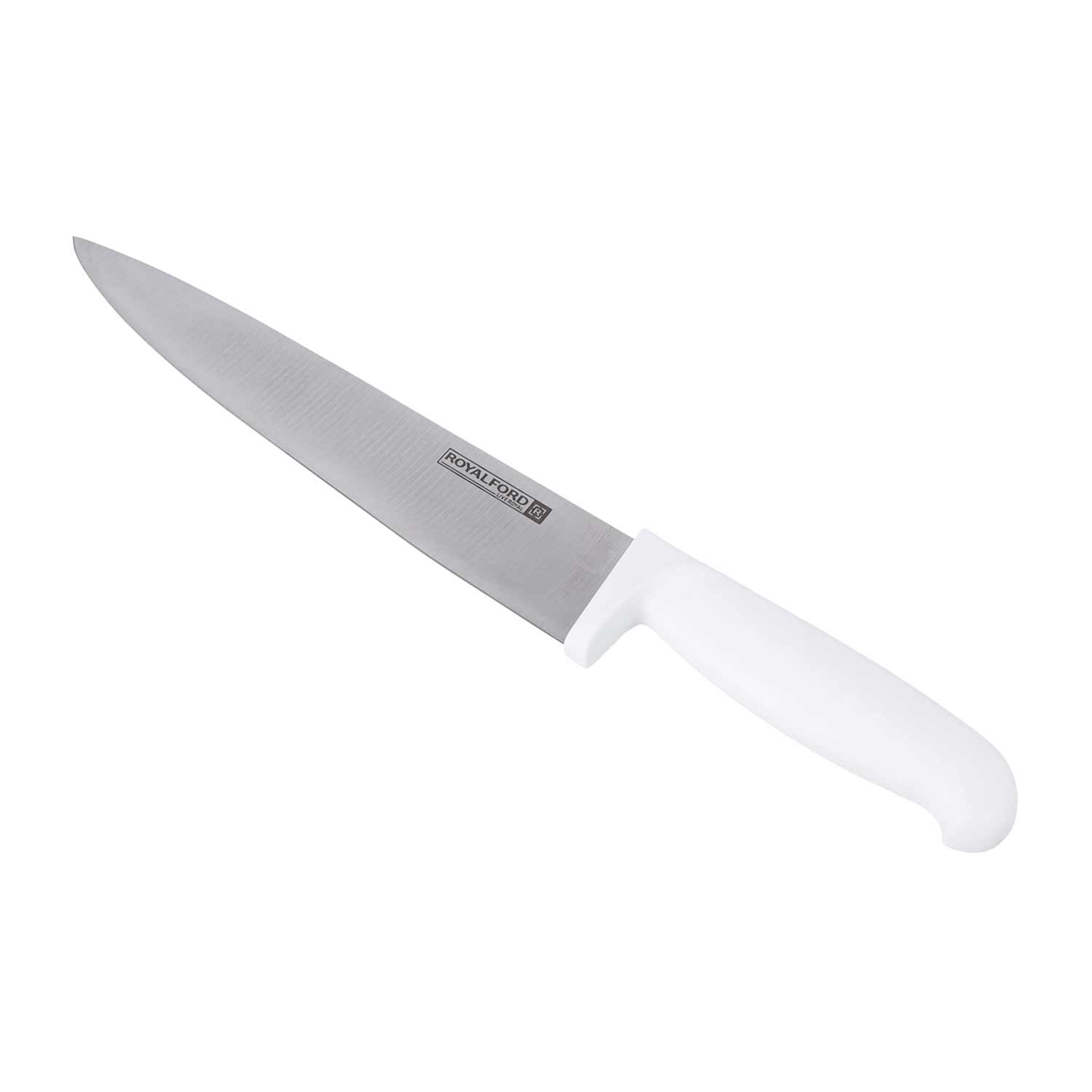 Royalford Chef Knife/white Handle 9inch Rf10235