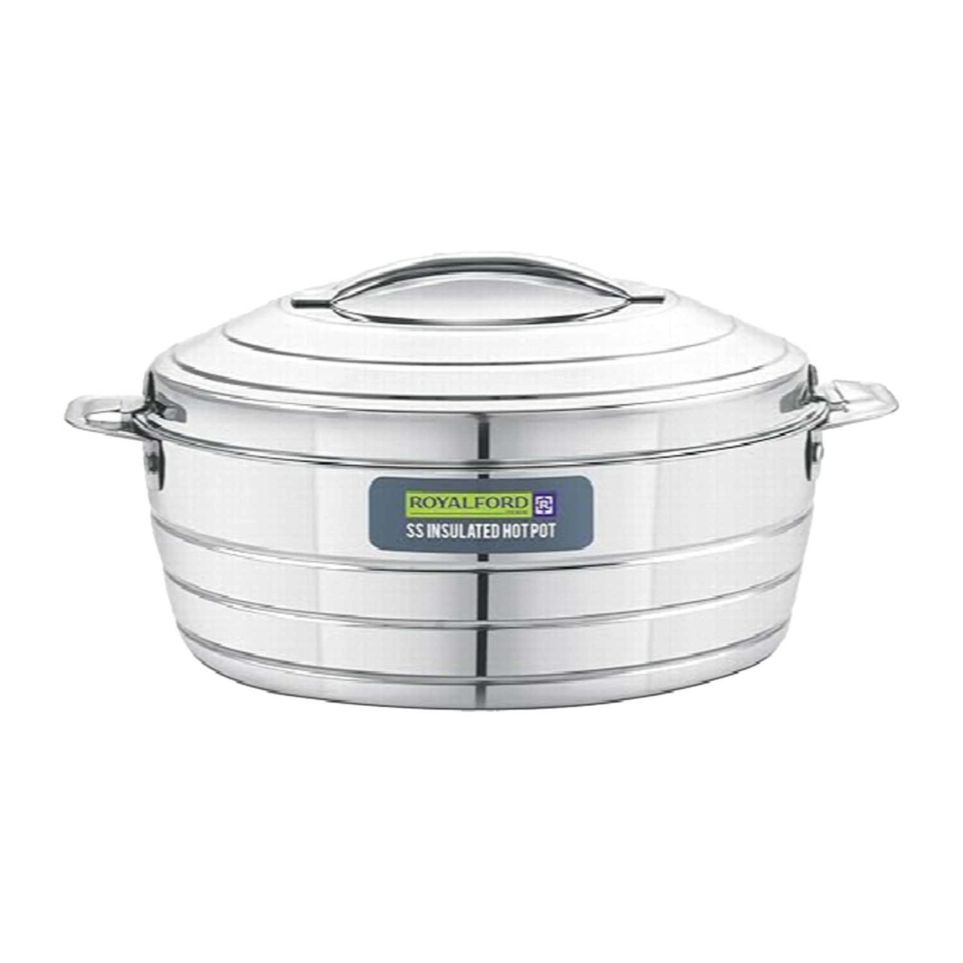 Royalford Roxy Insulated Stainless Steel Hot Pot 4800ml Rf12859