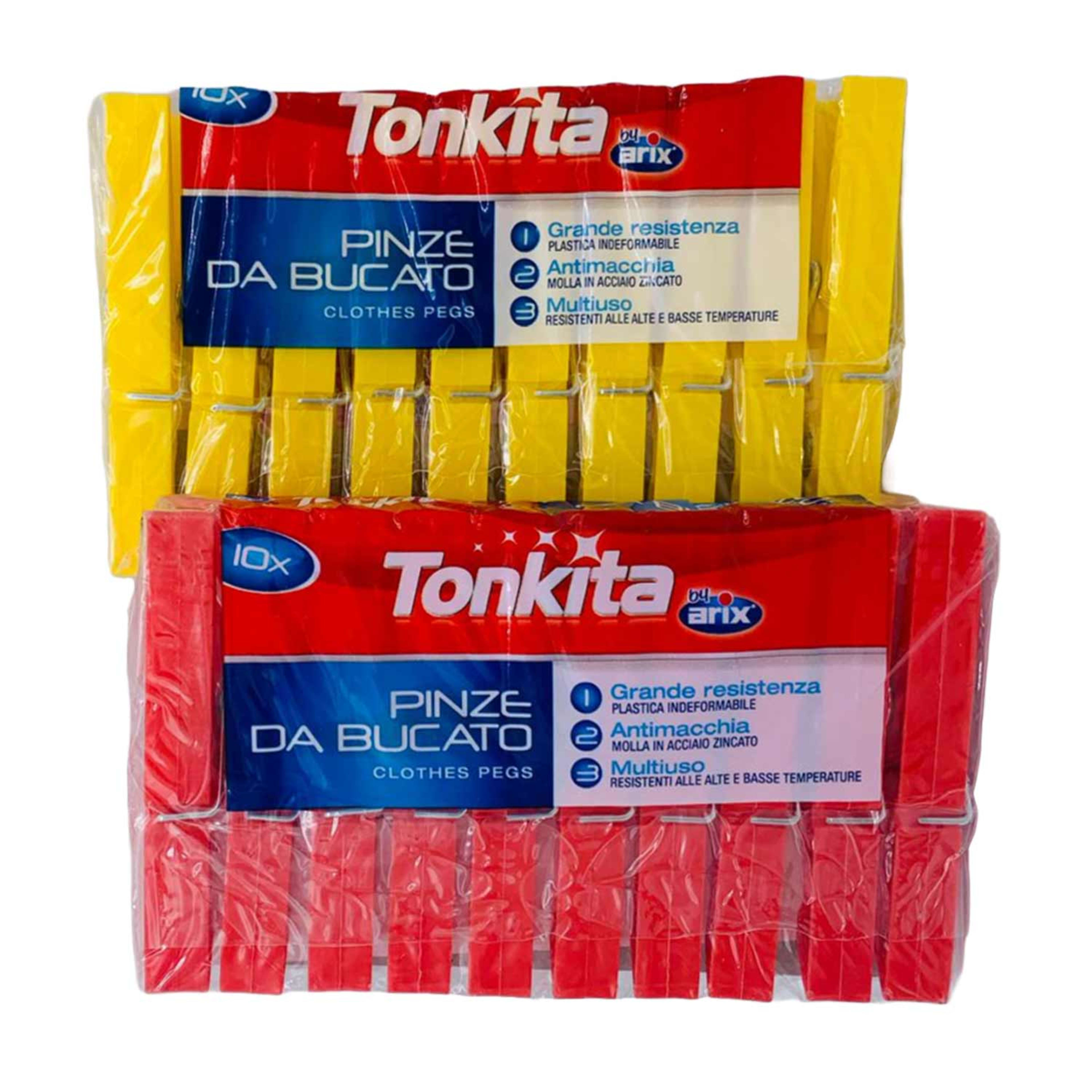 Tonkita Clothes Pegs Plastic 10pcs #tk43
