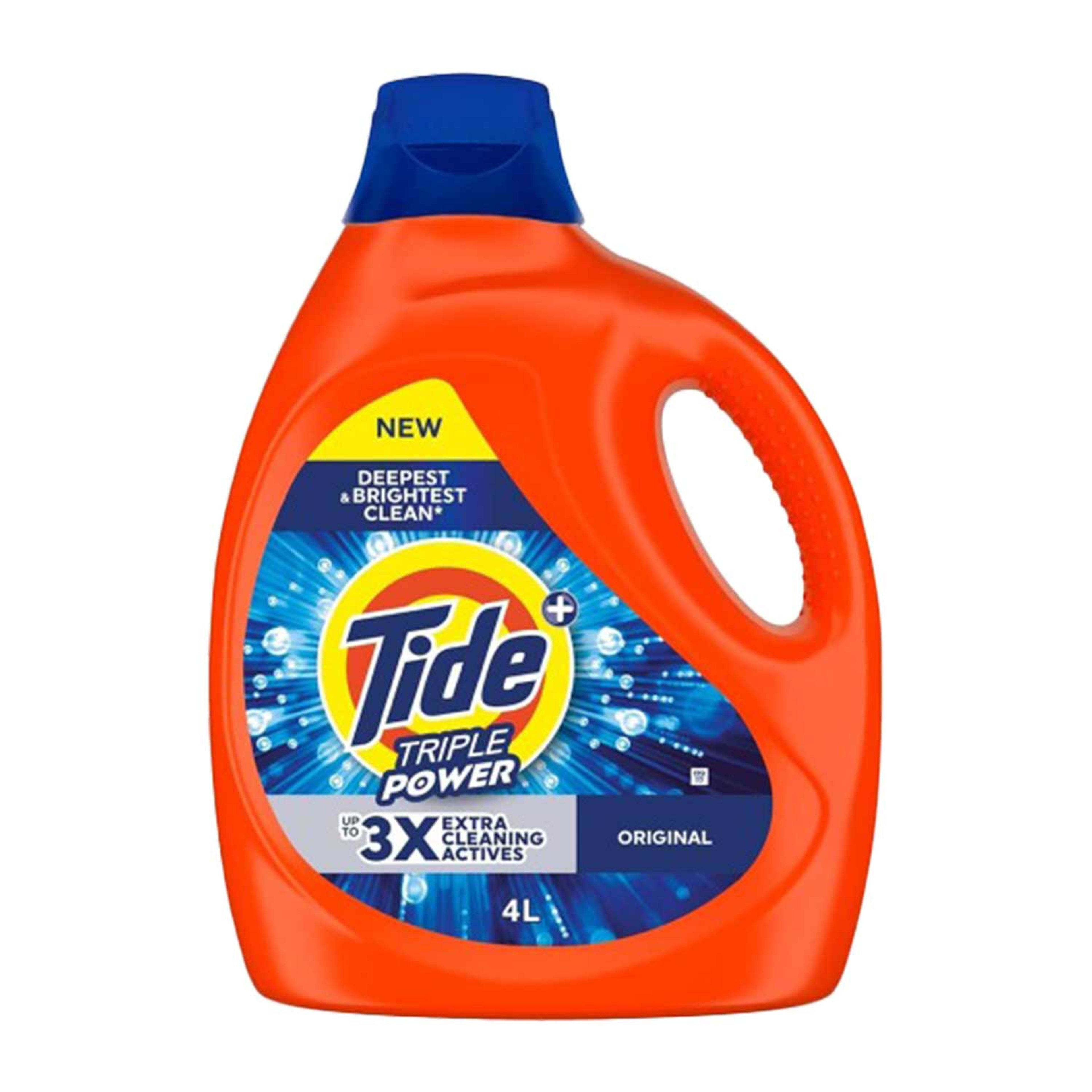 Tide Triple Power Liquid Laundry Detergent 4ltr