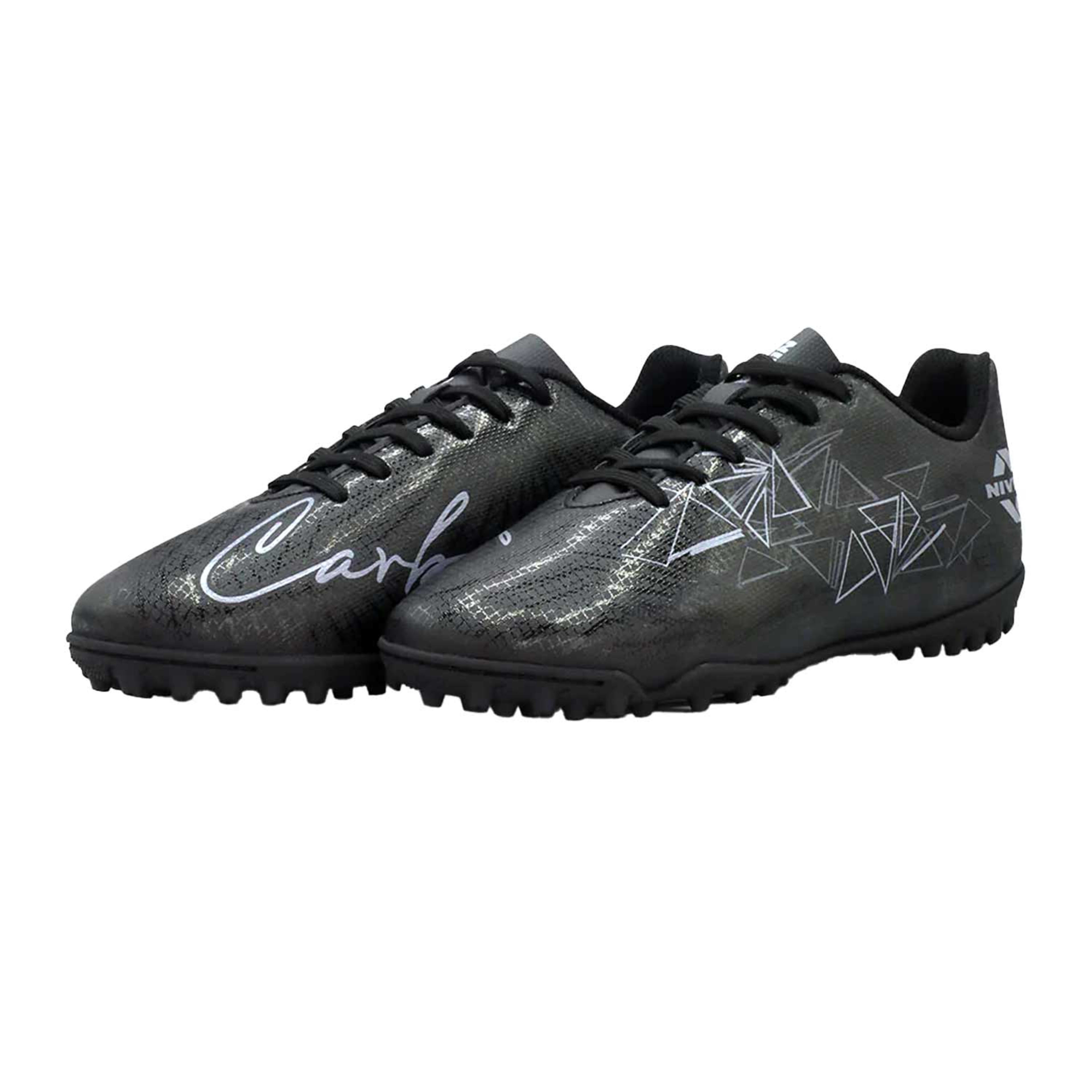 Nivia Carbonite 7.0 Turf Shoes 1660bk07 Size Uk-7