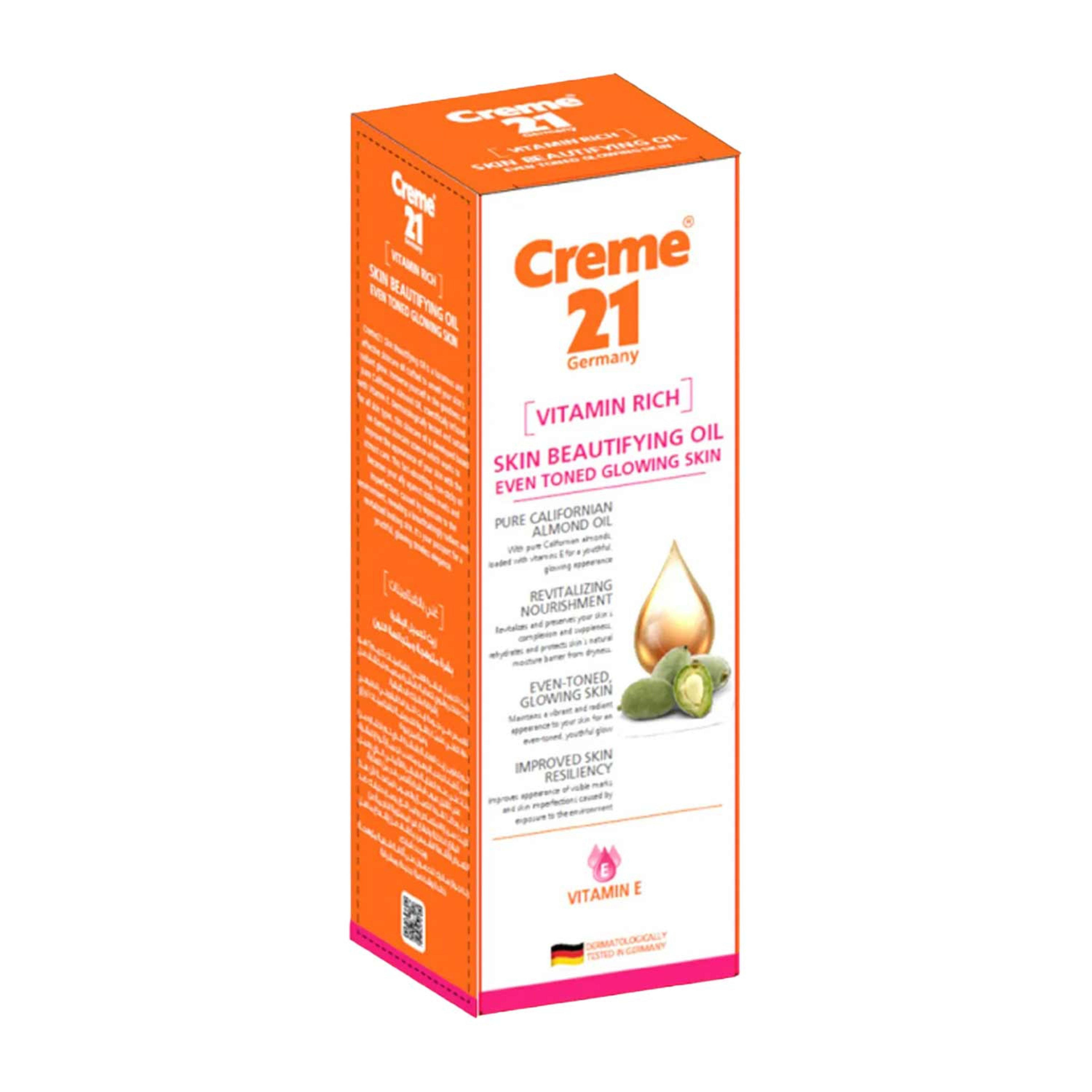 Creme 21 Vitamin Rich Skin Beautifying Oil 100ml