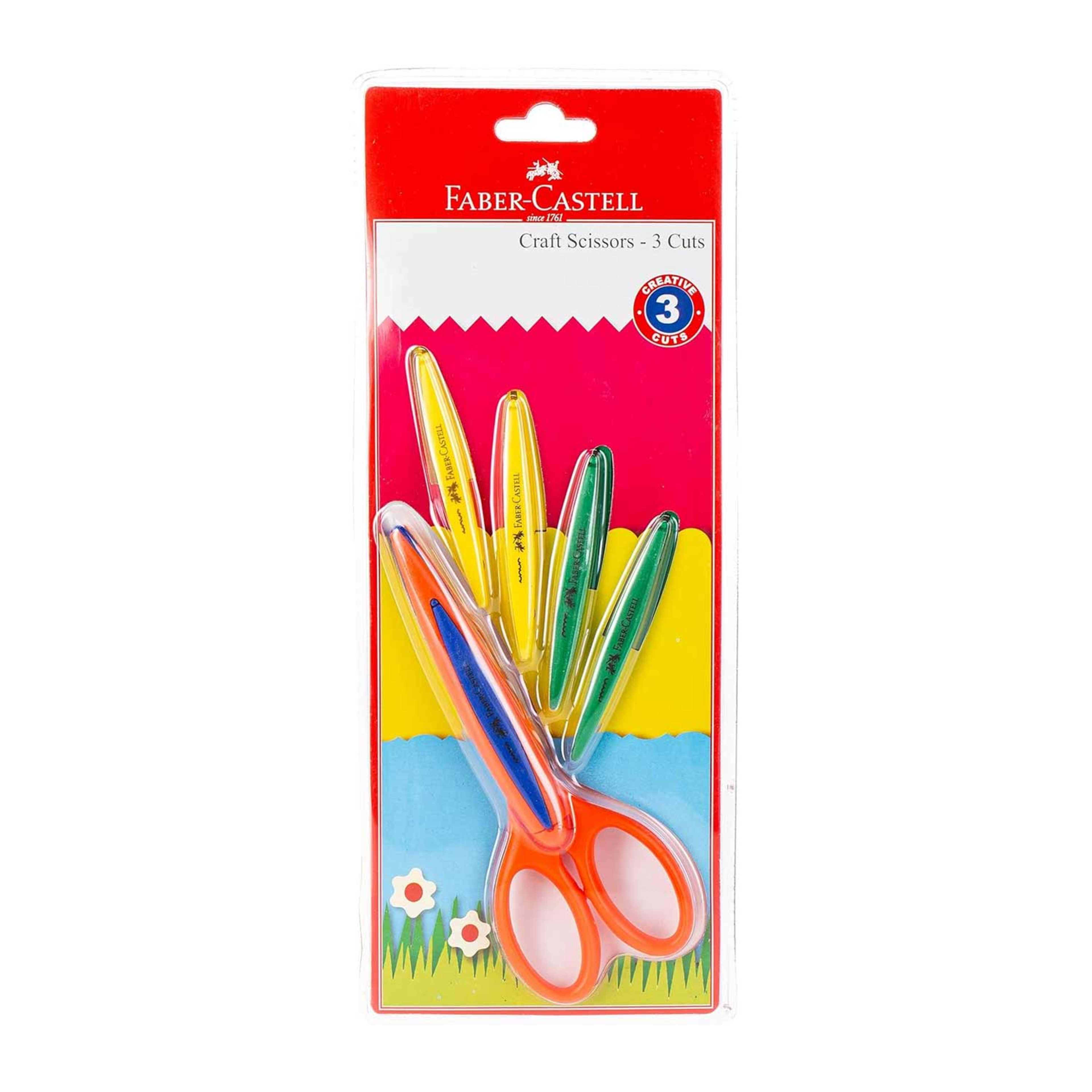 Faber-castell Craft Scissors 3cuts #170301
