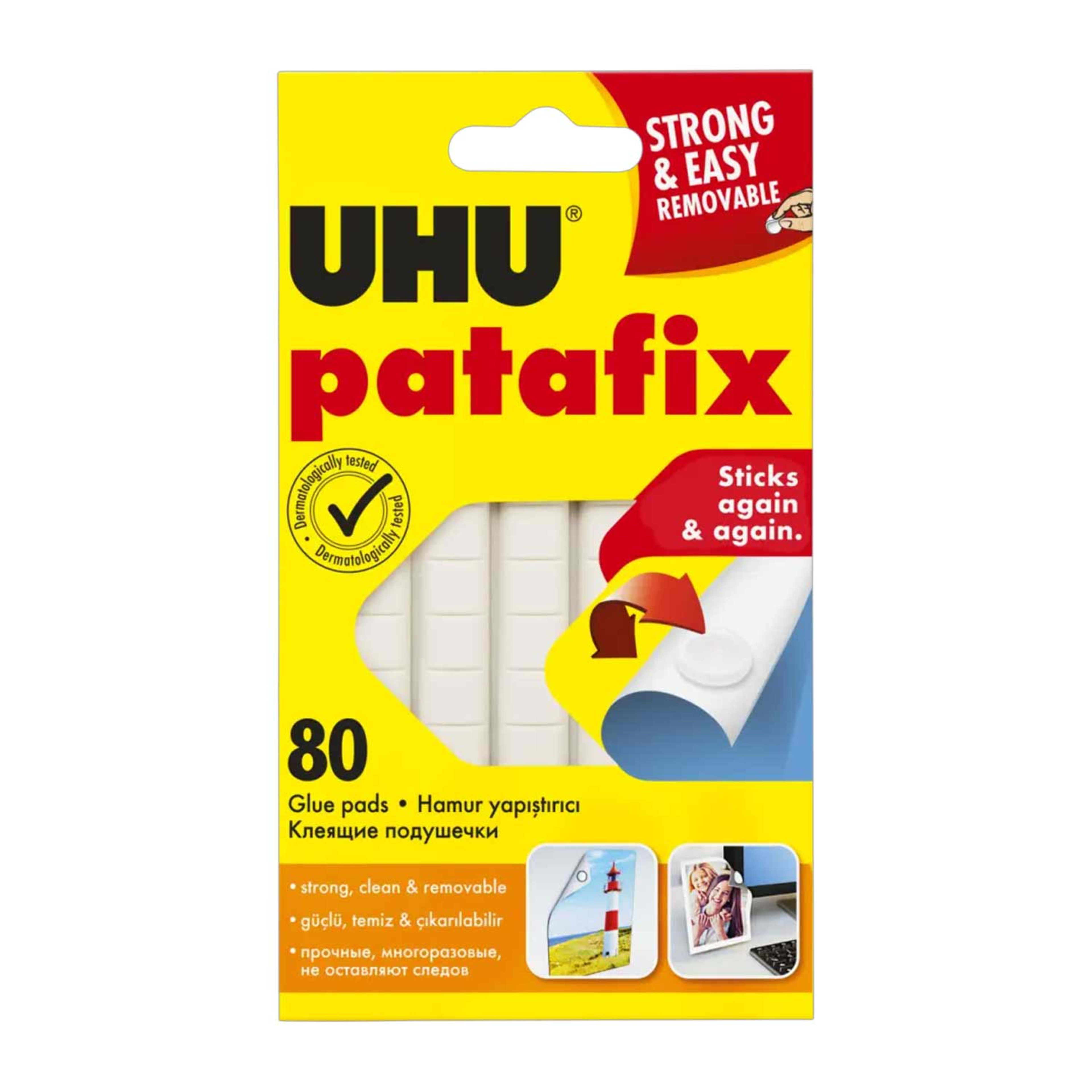 Uhu Patafix Adhesive White X2 Nht2024072498228