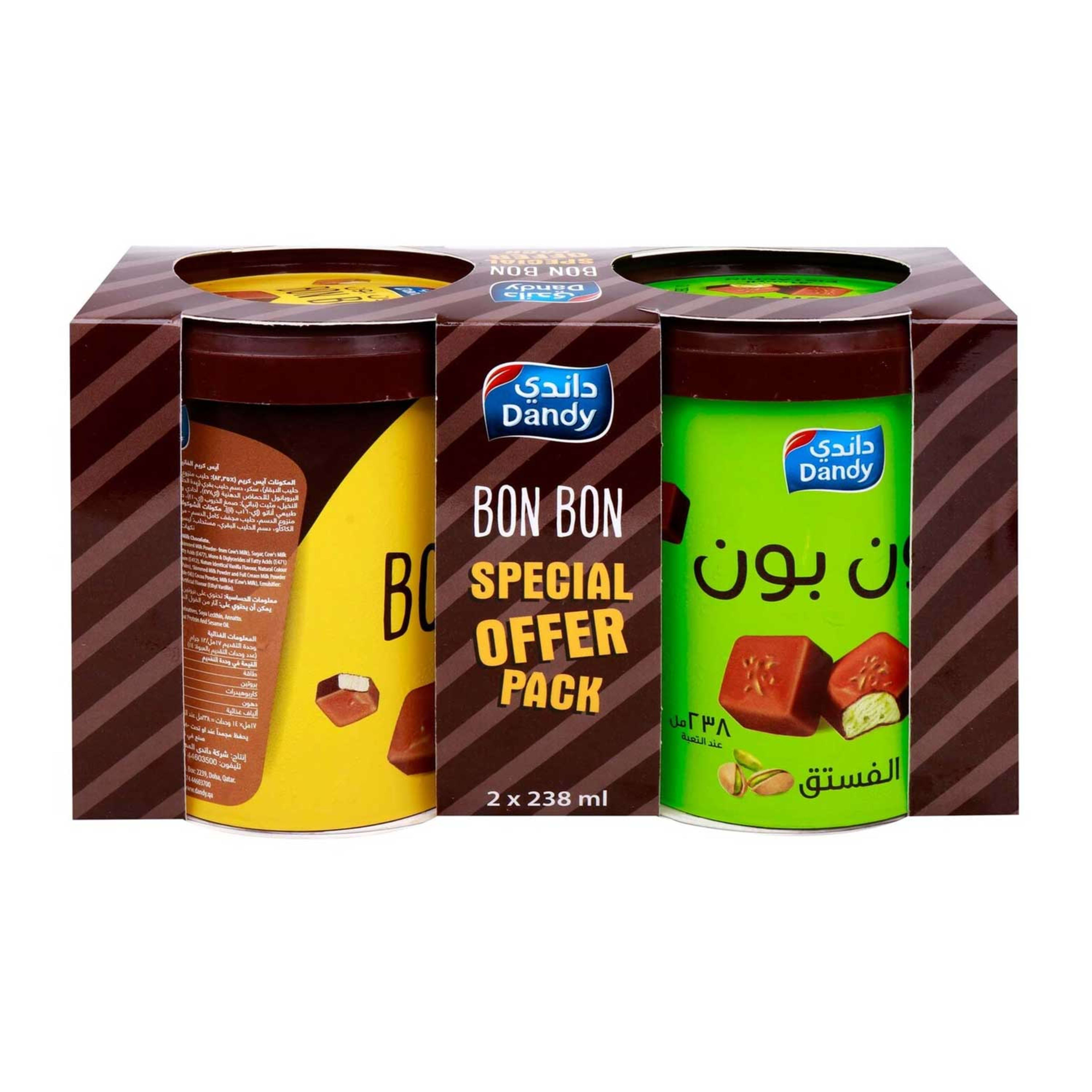Dandy Bon Bon Ice Cream Assorted 2sx238ml - image 3