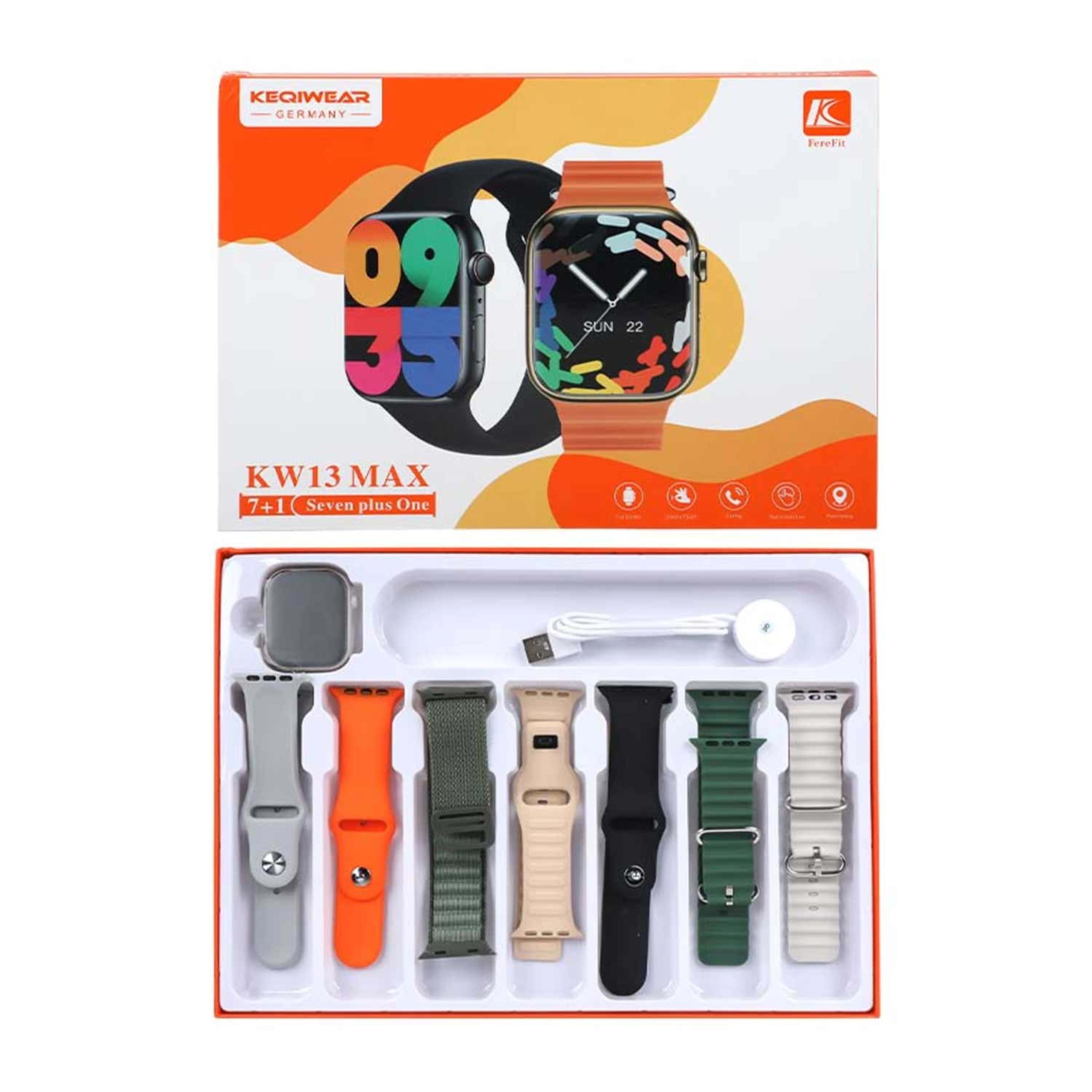 Keqiwear Smart Watch 7+1 Kw13