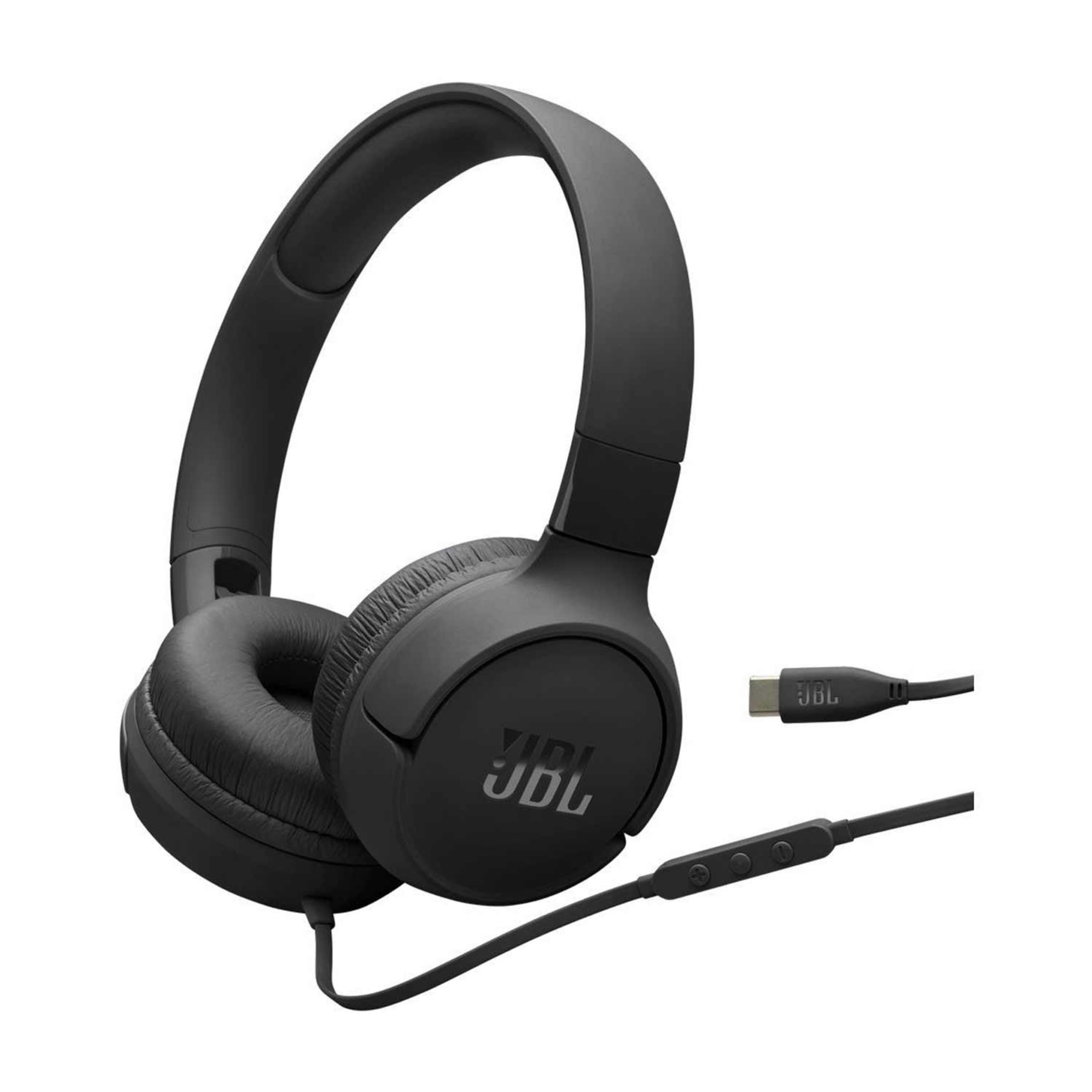 Jbl Usb-c Hi-res Wired on Ear Headphones Black Jblt520c