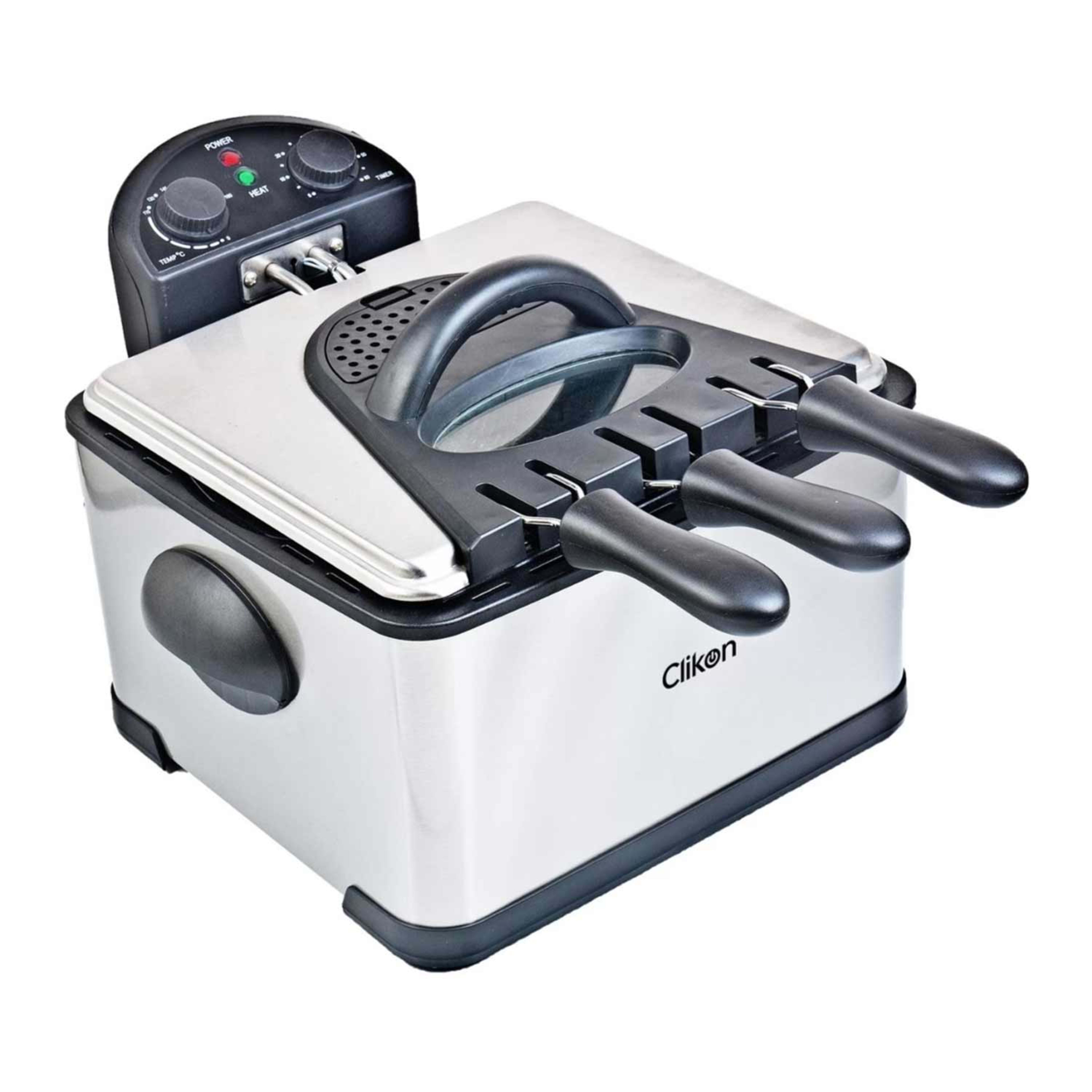 Clikon Deep Fryer with Timer 6ltr Ck375
