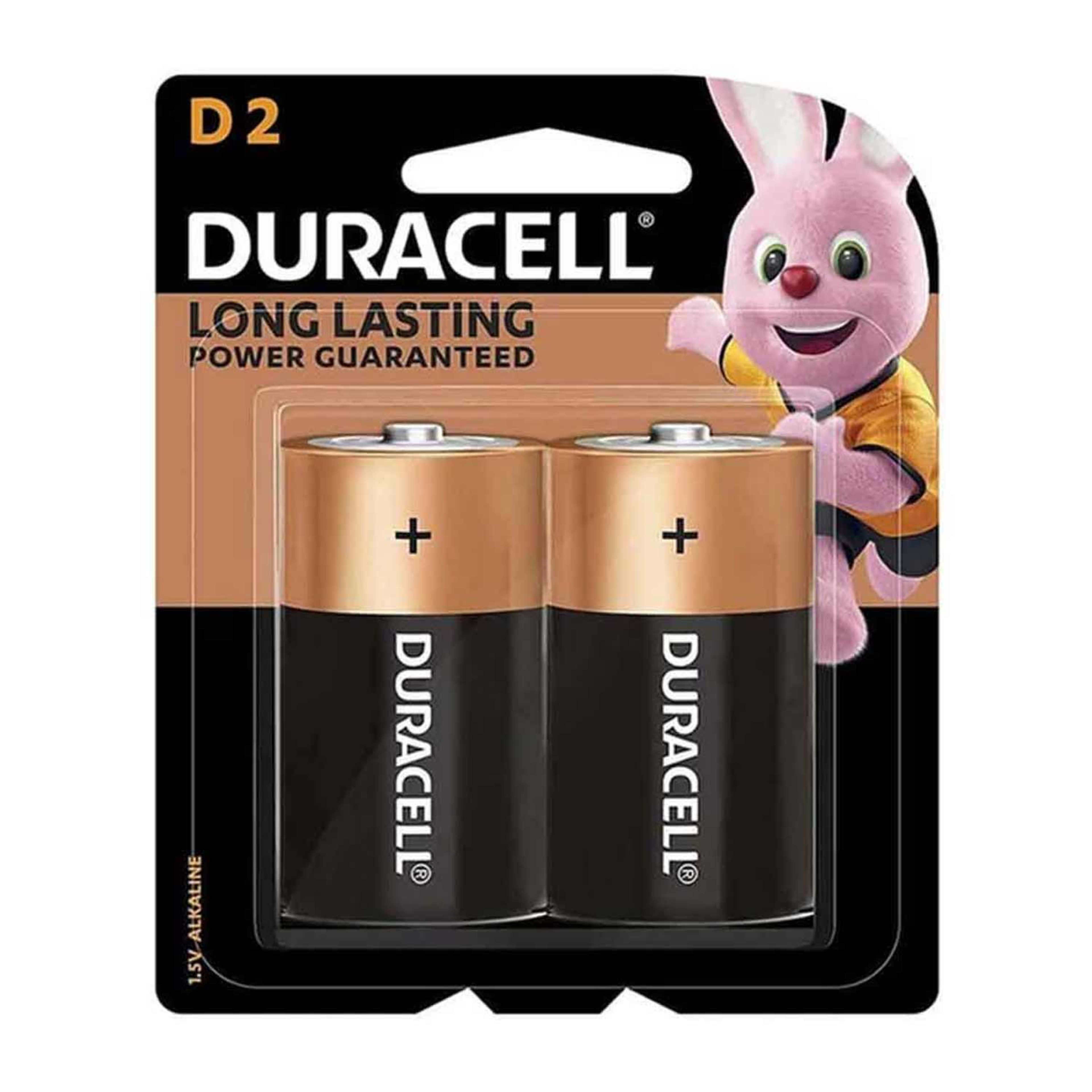 Duracell Alkaline Battery Monet 2pcs D2