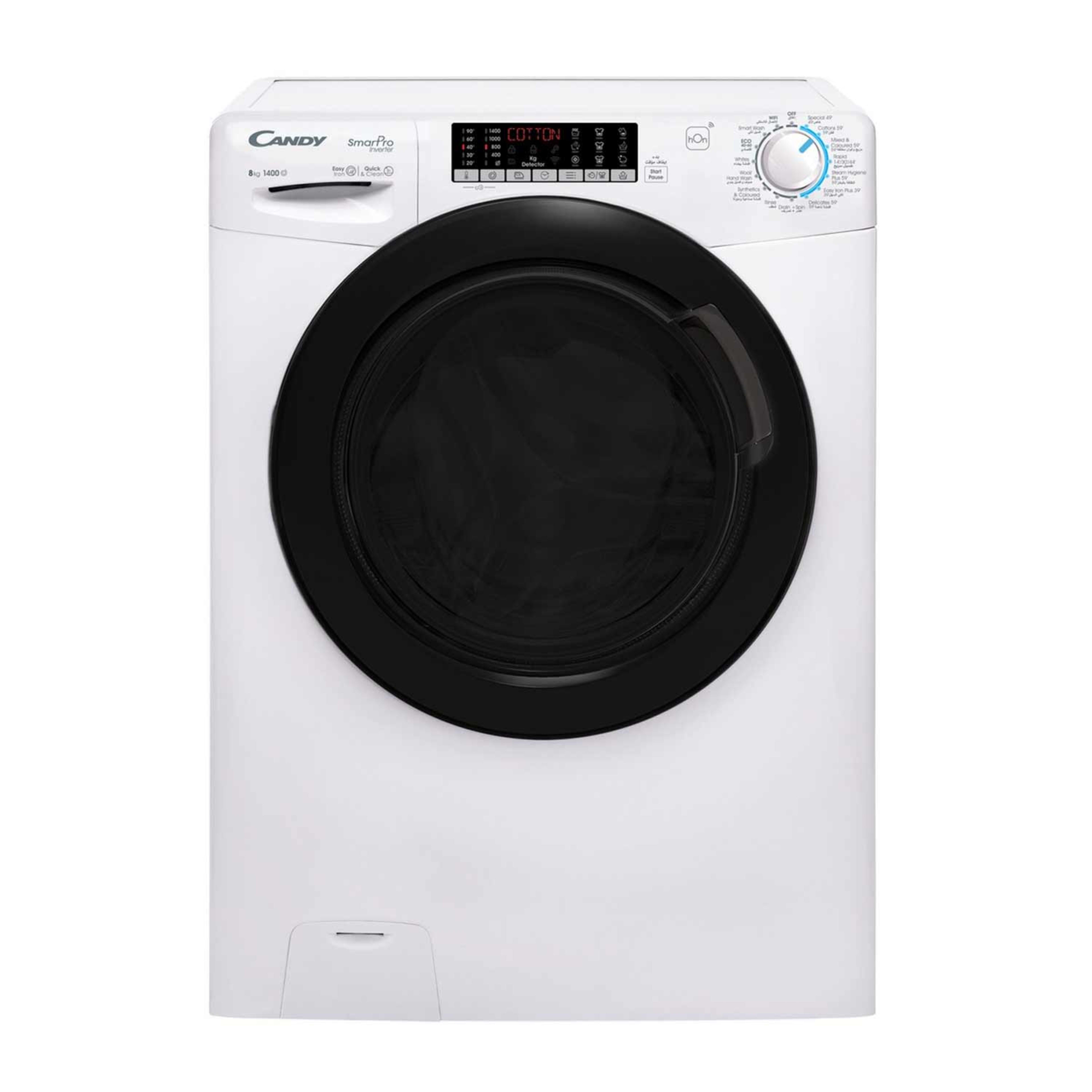 Candy Front Load Washer Smartpro 8kg Cso486twmb6-19