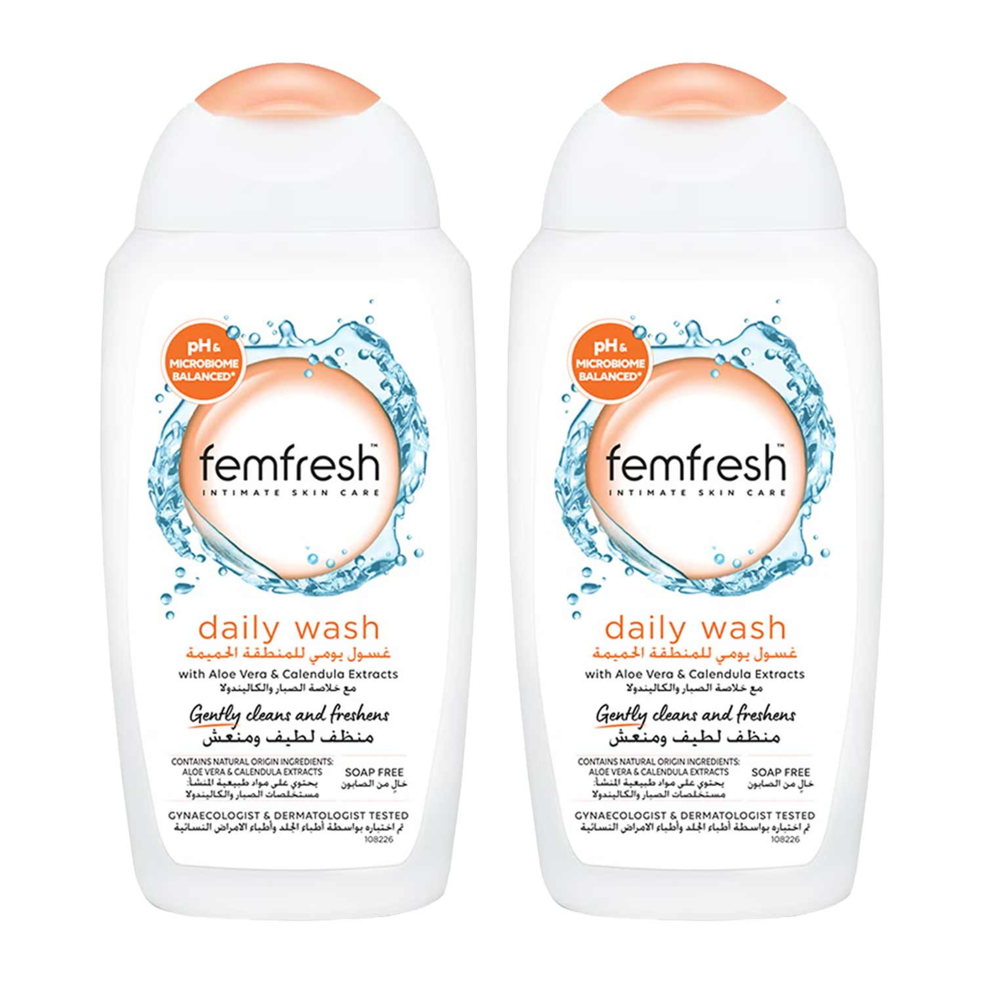 Fem Fresh Intimate Wash 250ml Twin Pack @25%off