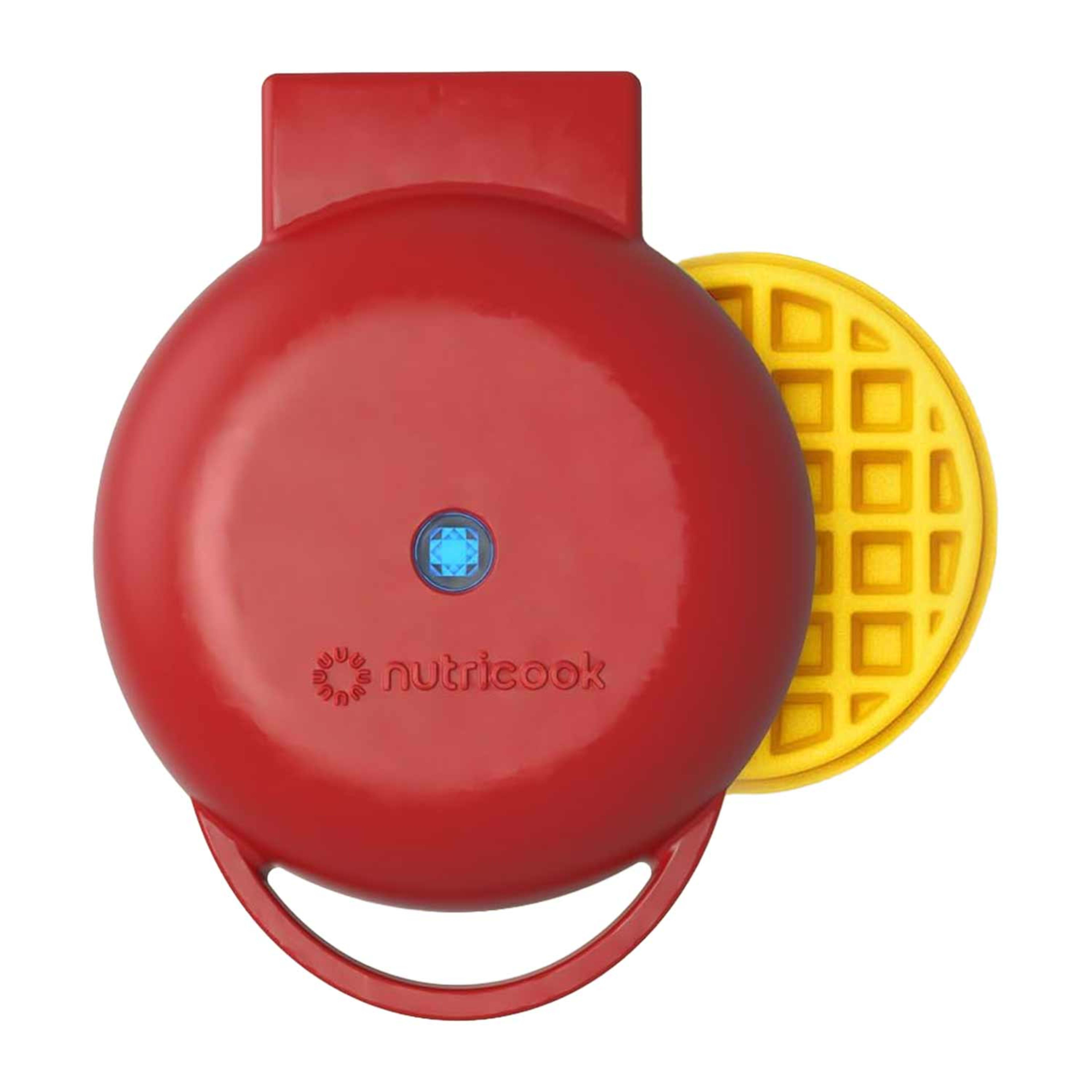 Nutricook Mini Waffle Maker Red Nc-wm100r