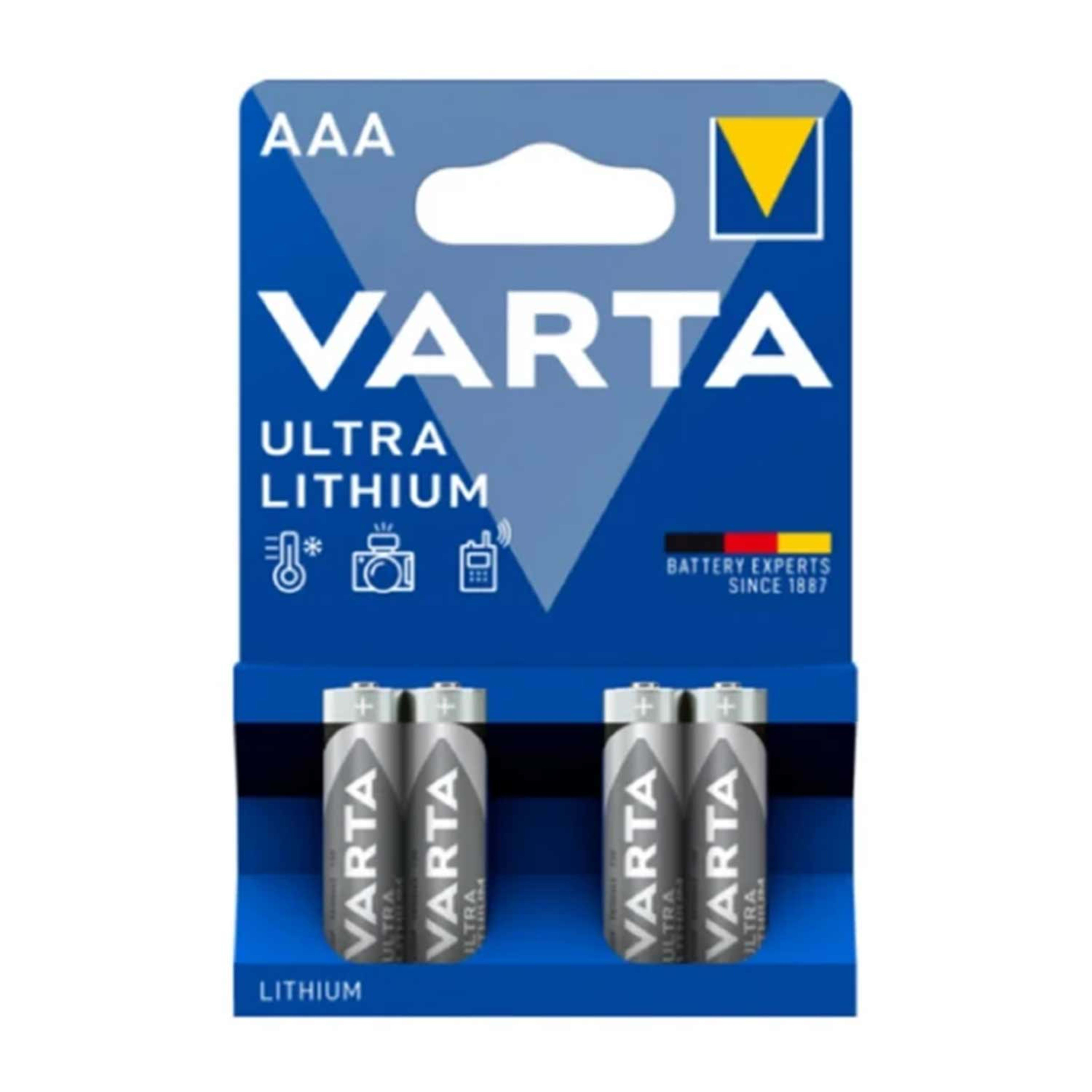 Varta Lithium Battery Aaa 4pcs
