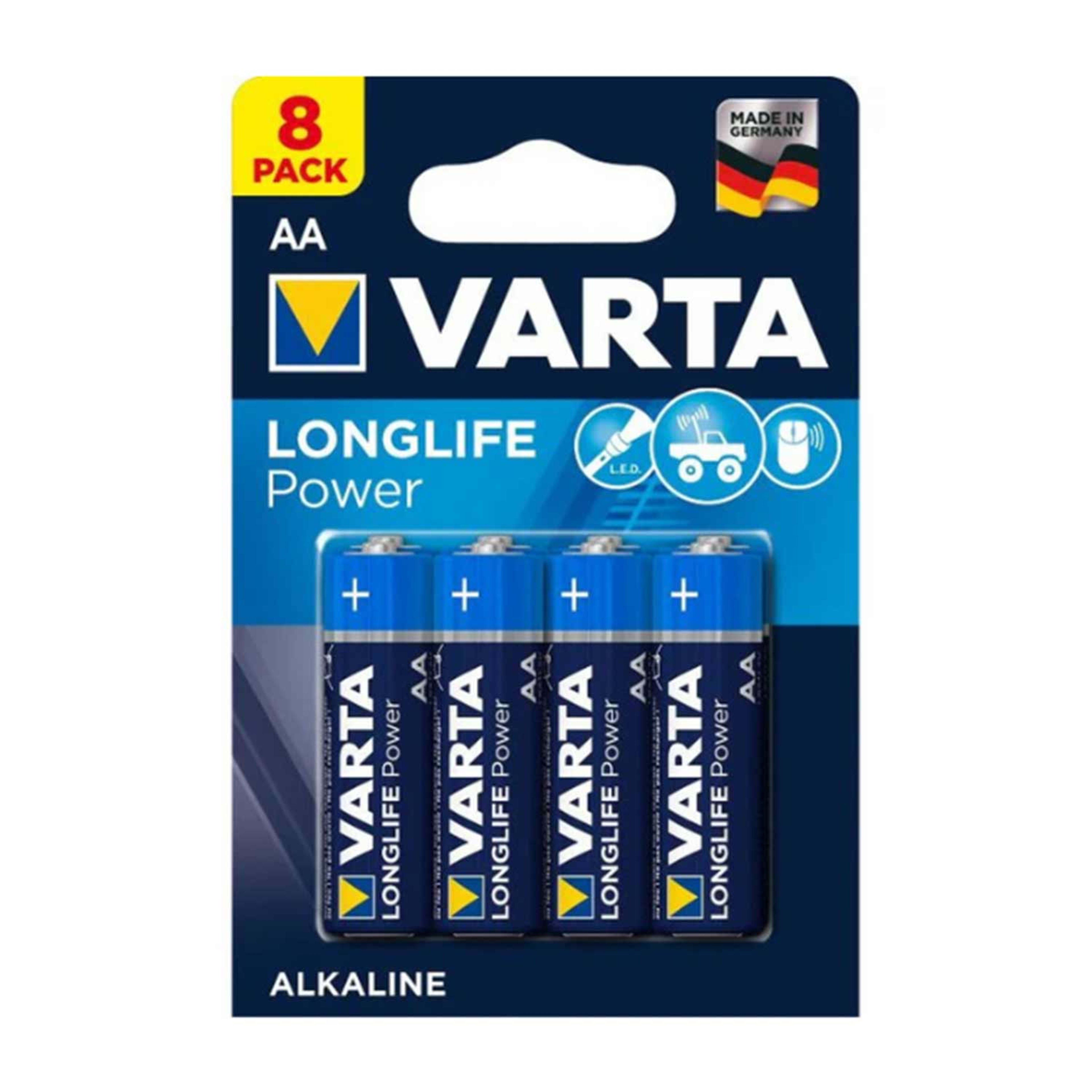 Varta High Energy Aa Battery 8pcs #avava06121438