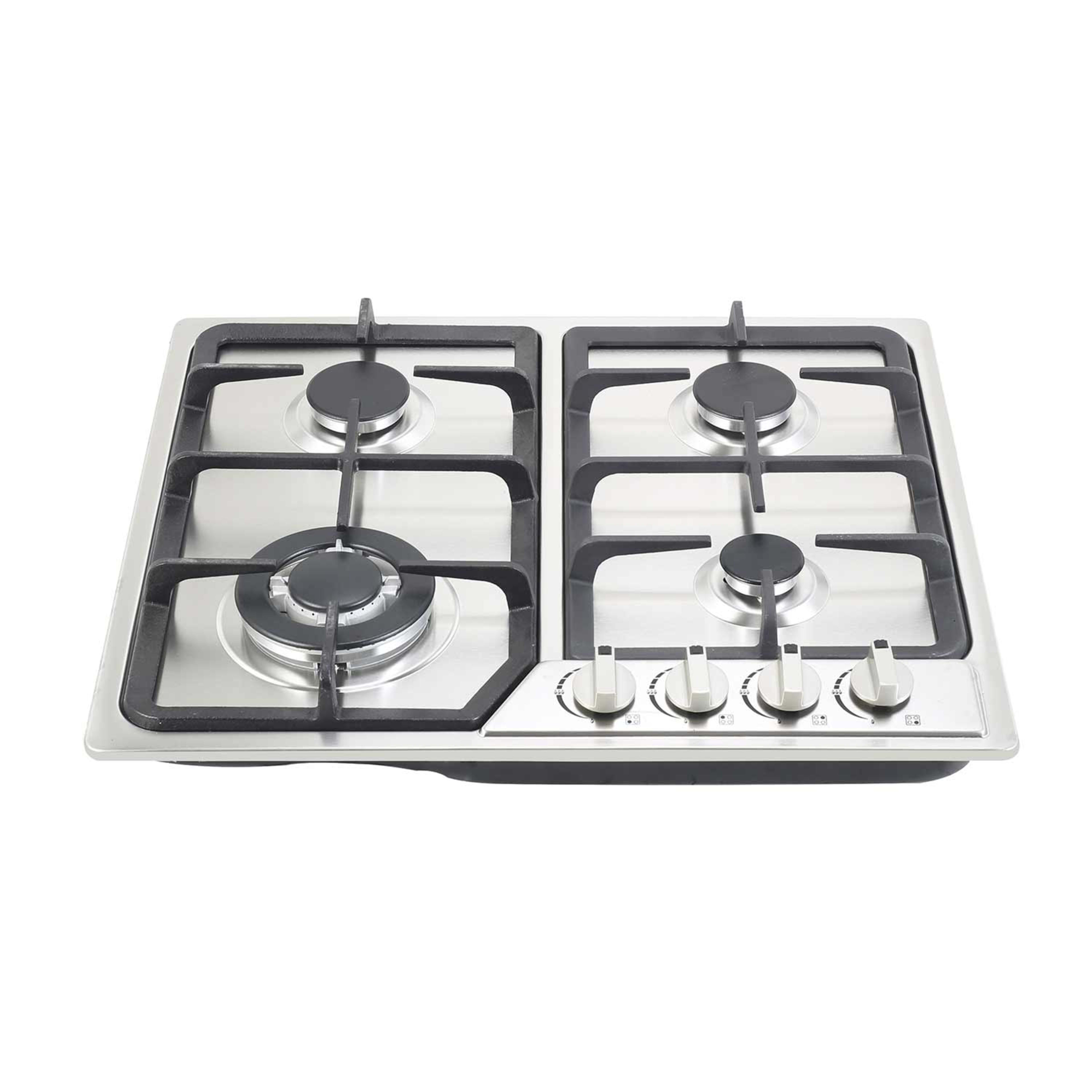 Clikon 4 Burner Stainless Steel Gas Hob Ck4293