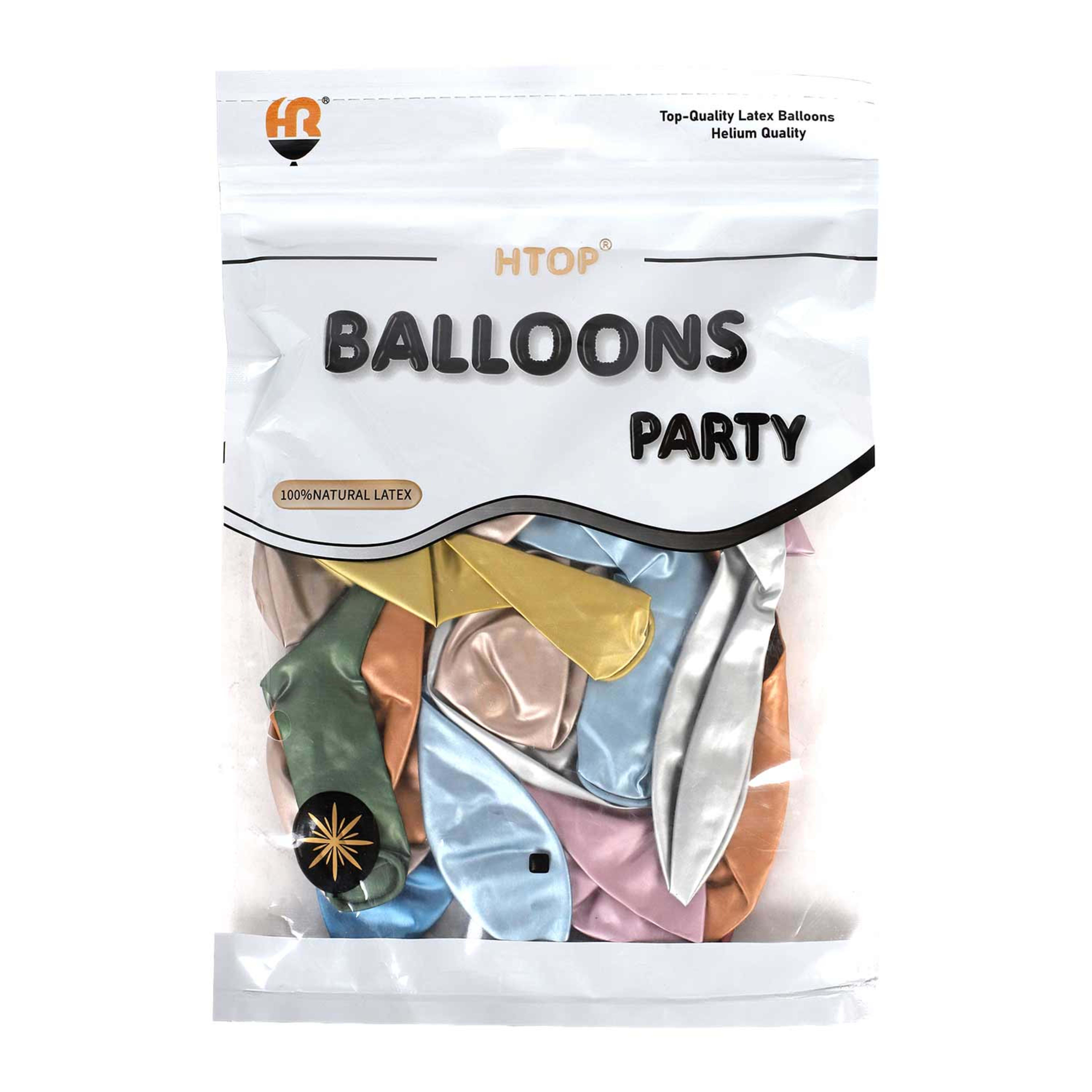 Htop Latex Party Balloons 12inch 25pcs C12-25pc