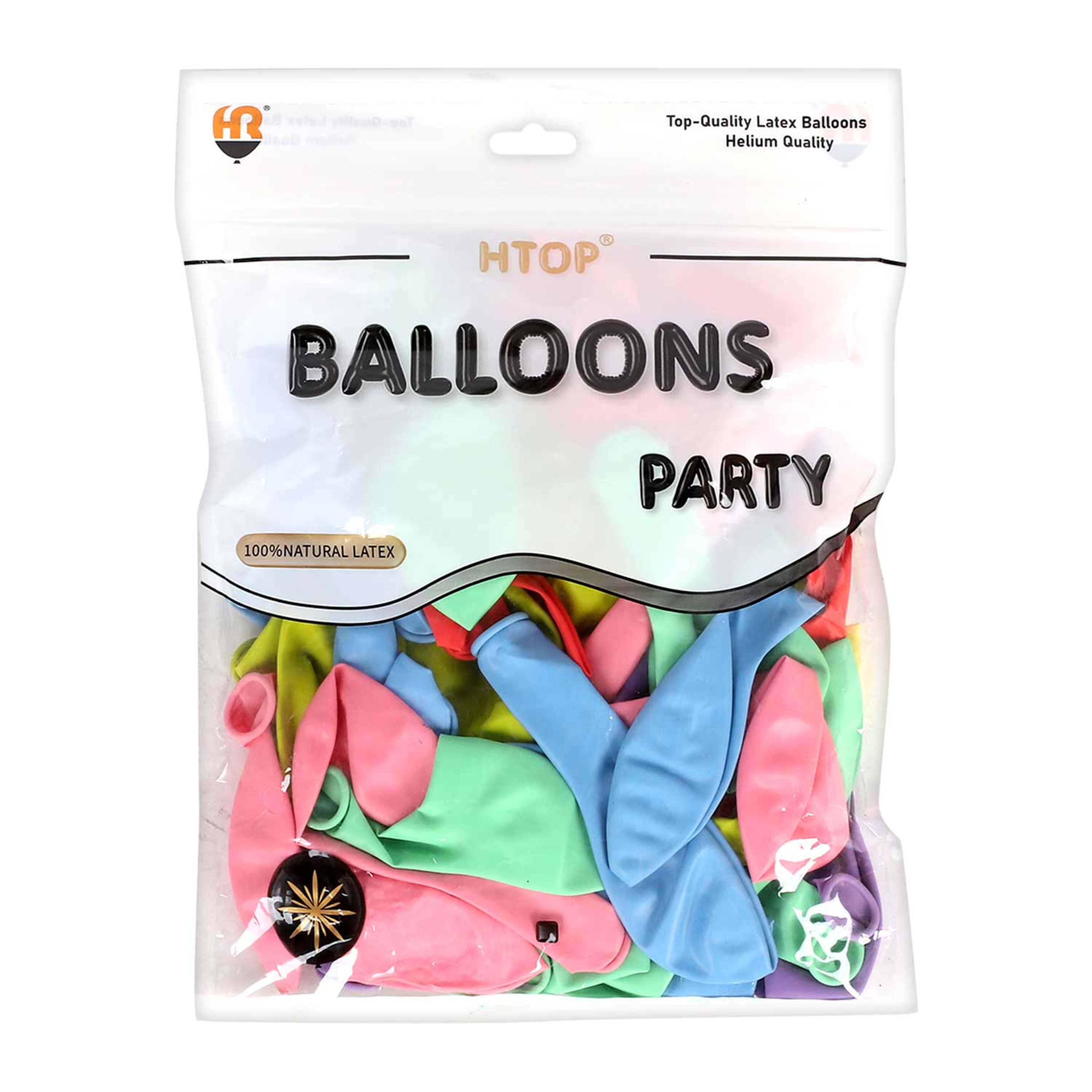 Htop Party Latex Balloons 12inch 50pcs M12-50pcs